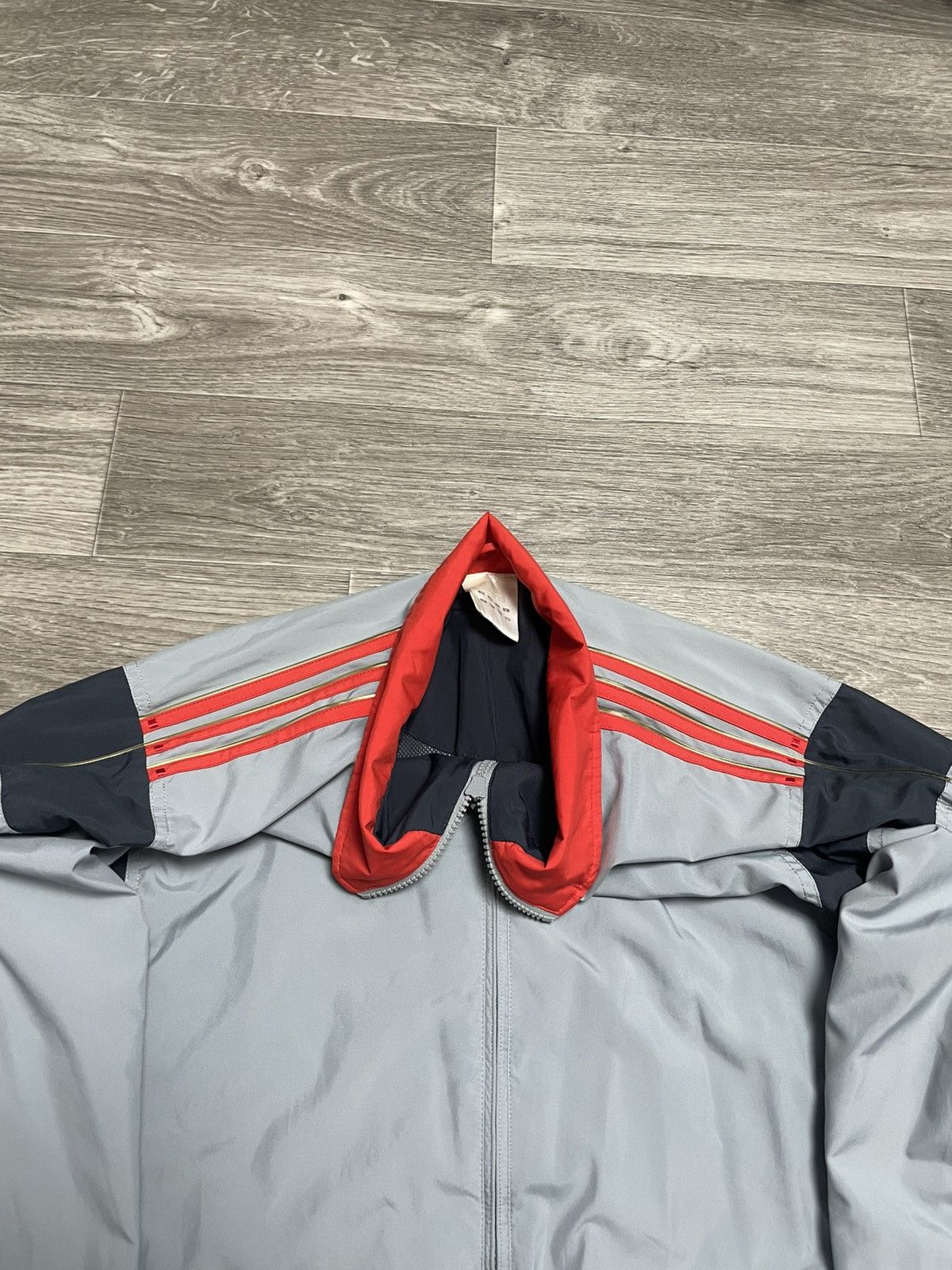 Adidas Vintage Adidas 3 Stripes Track Jacket 00s Size US XL / EU 56 / 4 - 14 Thumbnail