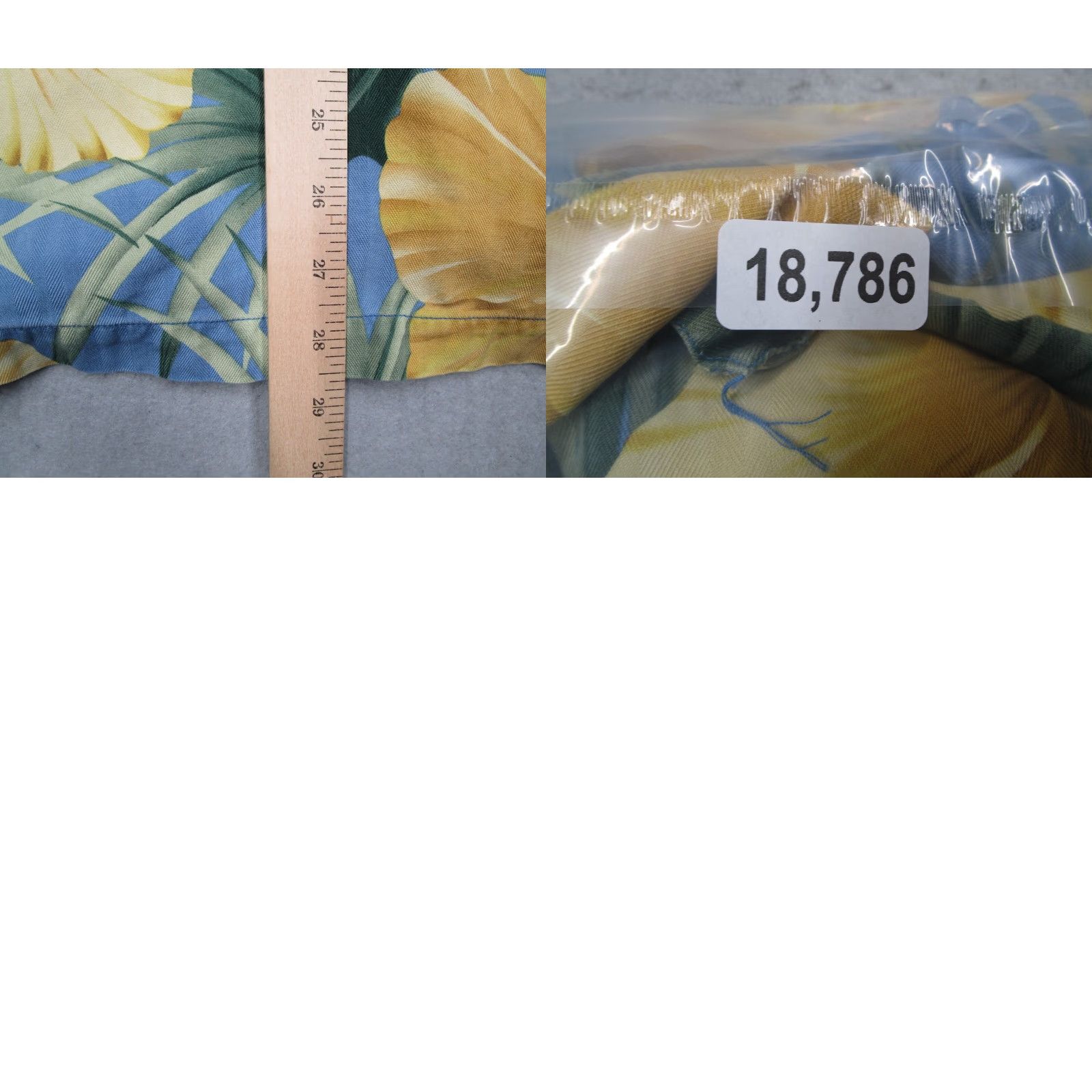 Tommy Bahama TOMMY BAHAMA Shirt Mens XL Yellow Floral Button-Up Silk Hibiscus Short Sleeve Casual Beach Hawaiian Pocket Shirt Size US XL / EU 56 / 4 - 8 Thumbnail