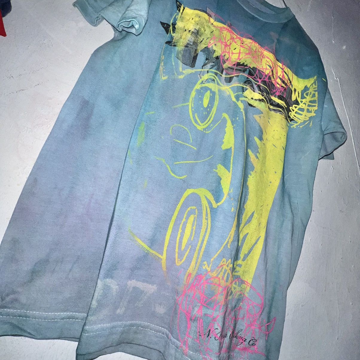 Other 19x29 Goggle Face dcvvvl one off T-Shirt Medium Rave Size US L / EU 52-54 / 3 - 3 Thumbnail