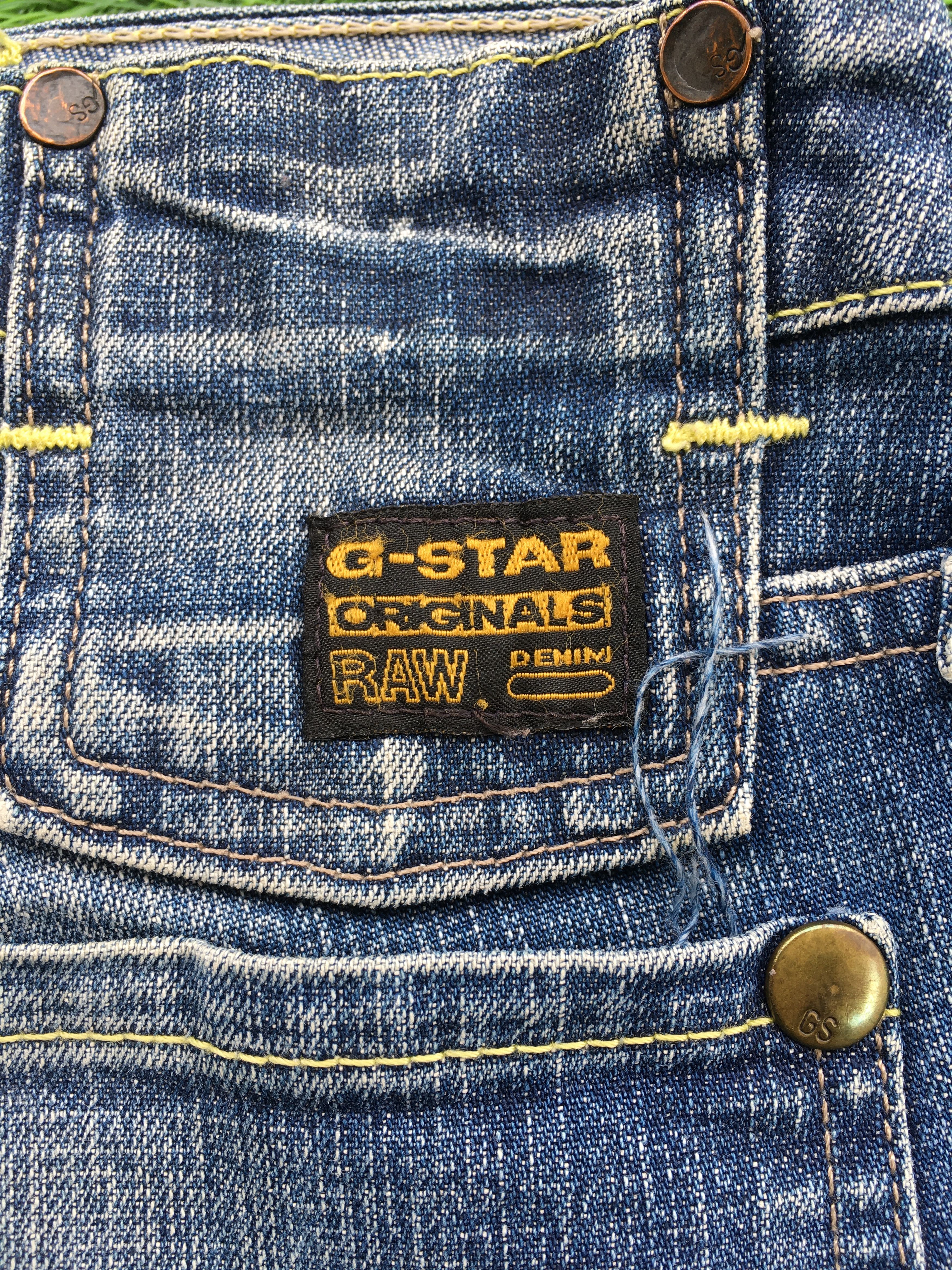 G-Star G-Star Raw Denim Low Waist Flared Denim D-1226 Size 25" / US 0 / IT 36 - 9 Thumbnail