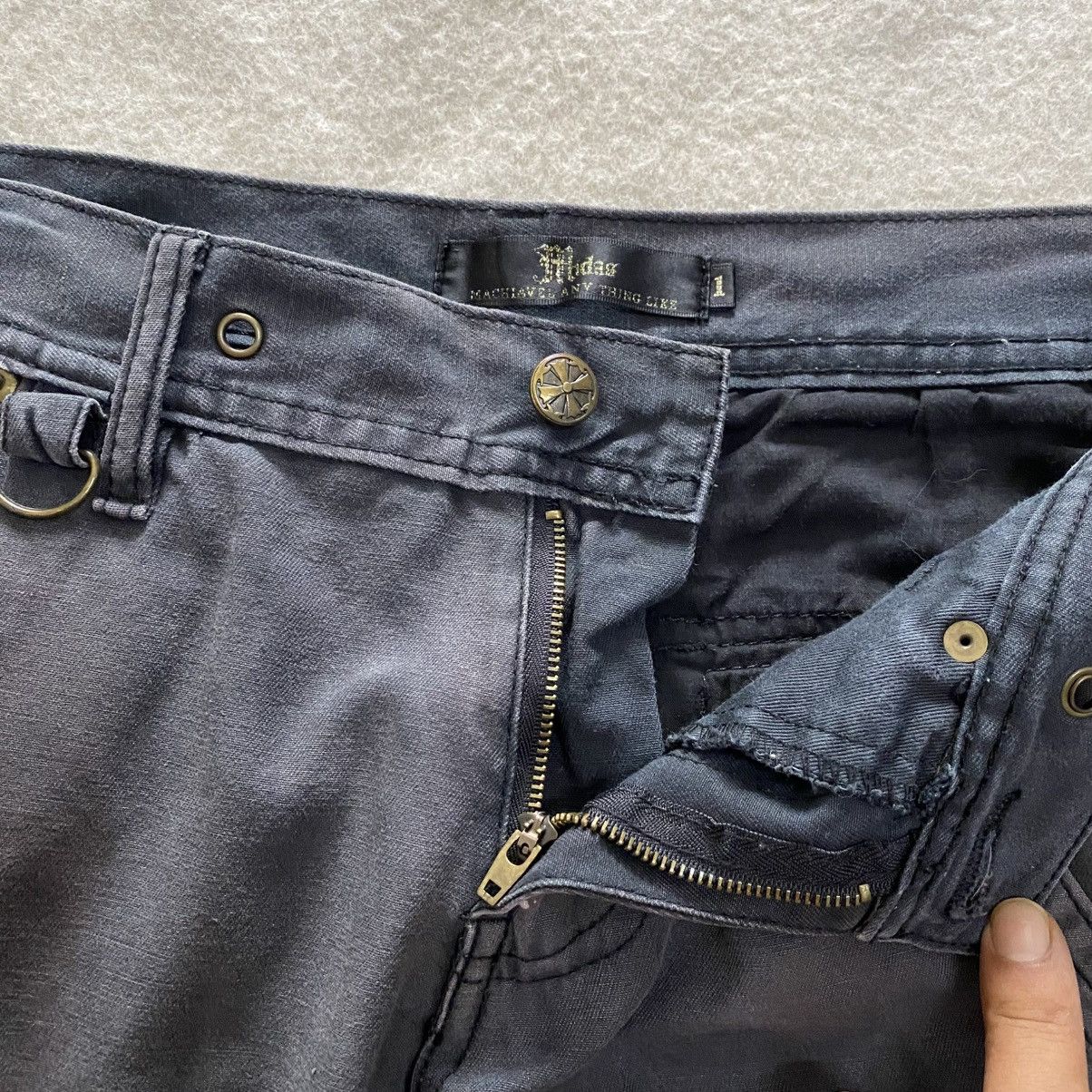 If Six Was Nine × Japanese Brand MIDAS Flared Parachute Utility Cargo Pants w30 Size US 30 / EU 46 - 8 Thumbnail