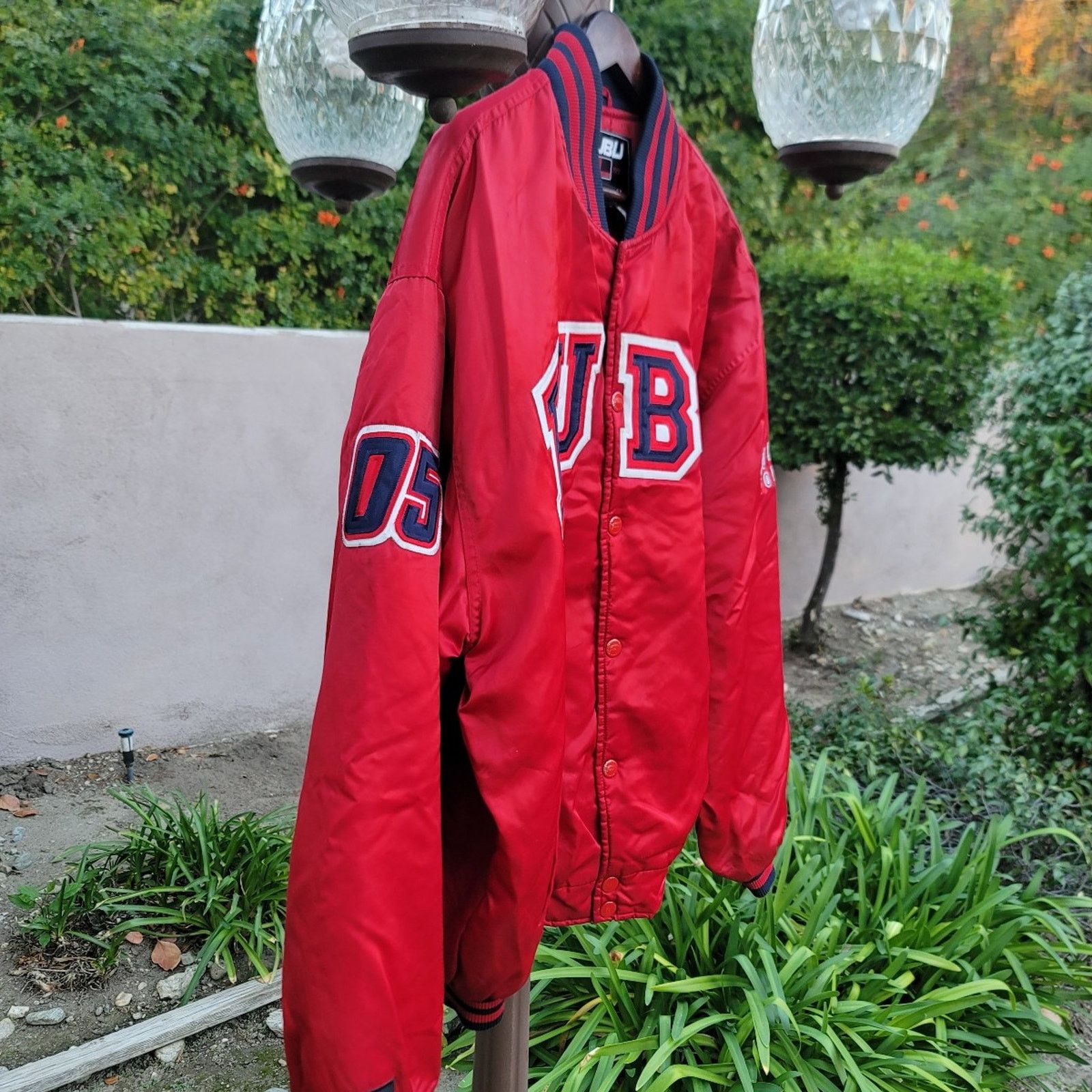 Fubu Vtg FUBU Satin Bomber Jacket Size US XXL / EU 58 / 5 - 3 Thumbnail