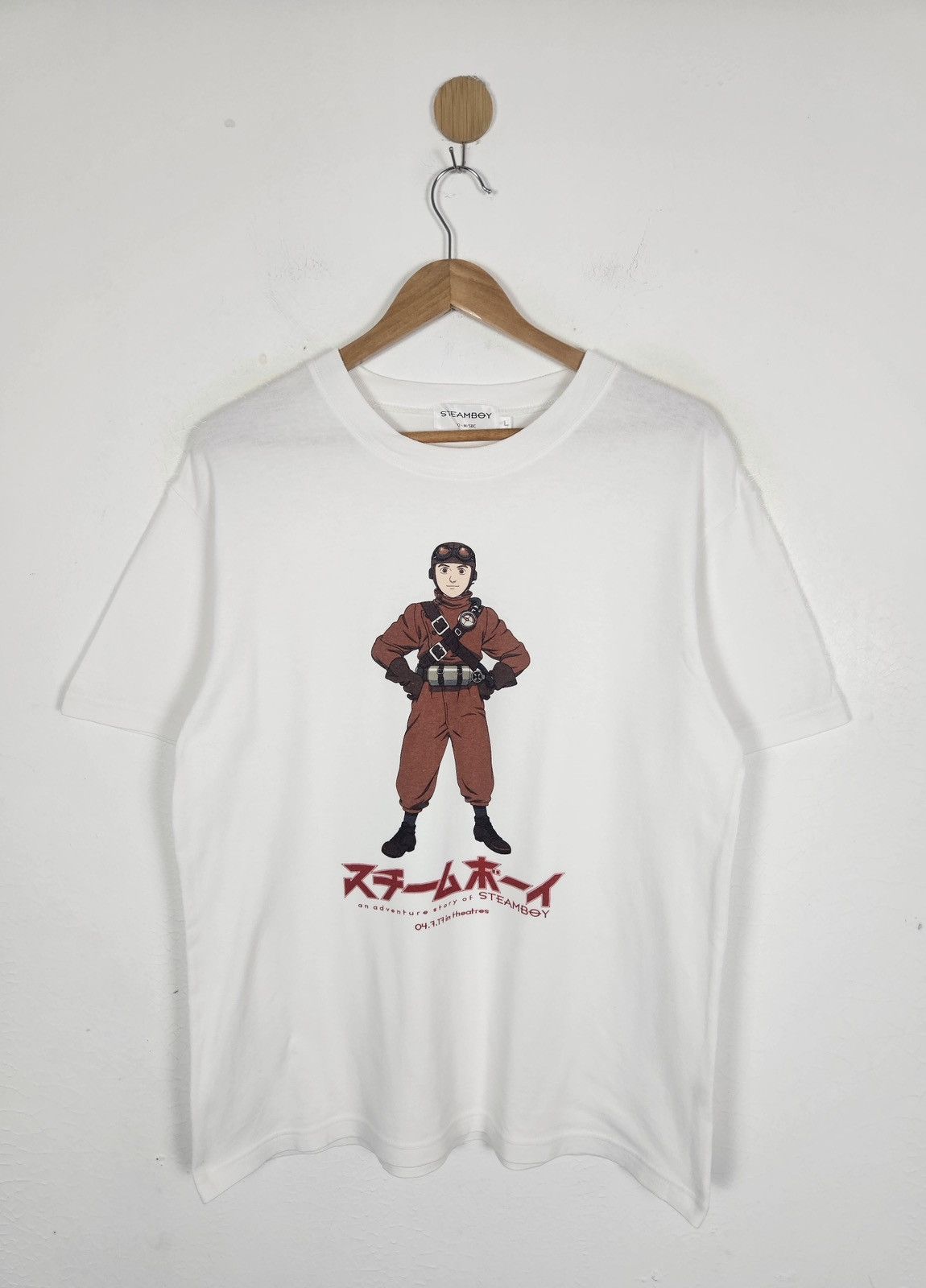 Anime Vintage 00s STEAMBOY steampunk movie promo katsuhiro otomo Size US L / EU 52-54 / 3 - 1 Thumbnail