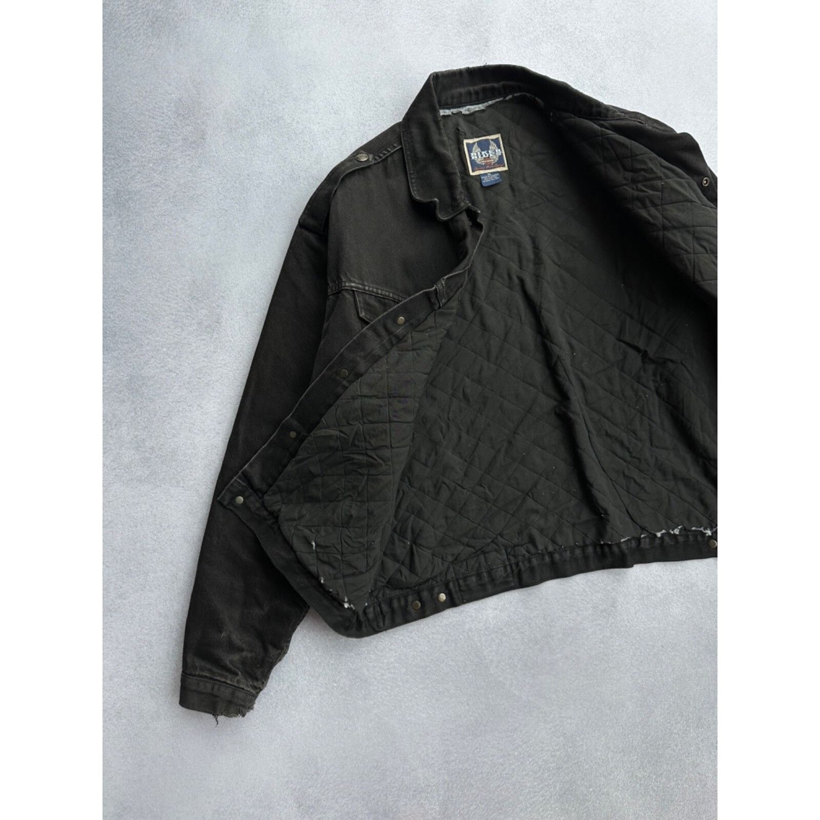 Ferrari VTG Harley-Davidson Biker Blues Moto Distressed Jacket Size US S / EU 44-46 / 1 - 9 Thumbnail
