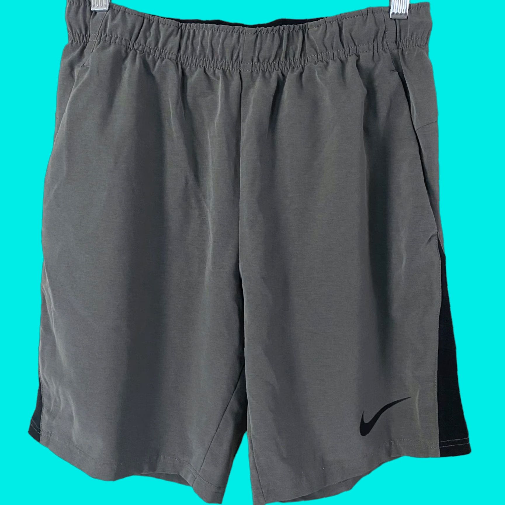 Nike Nike Dri-Fit Flex Training Shorts Gray Men S Athletic Activewear Size US 29 - 1 Thumbnail
