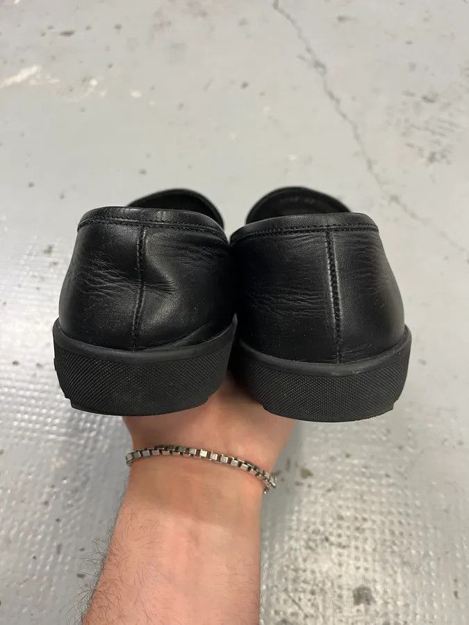 John Galliano John Galliano Ornament Black Leather Loafers Size US 9 / EU 42 - 7 Thumbnail