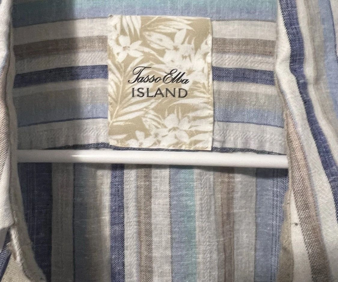 Tasso Elba Tasso Elba Island Men’s Short Sleeves button shirt Size US XL / EU 56 / 4 - 3 Thumbnail