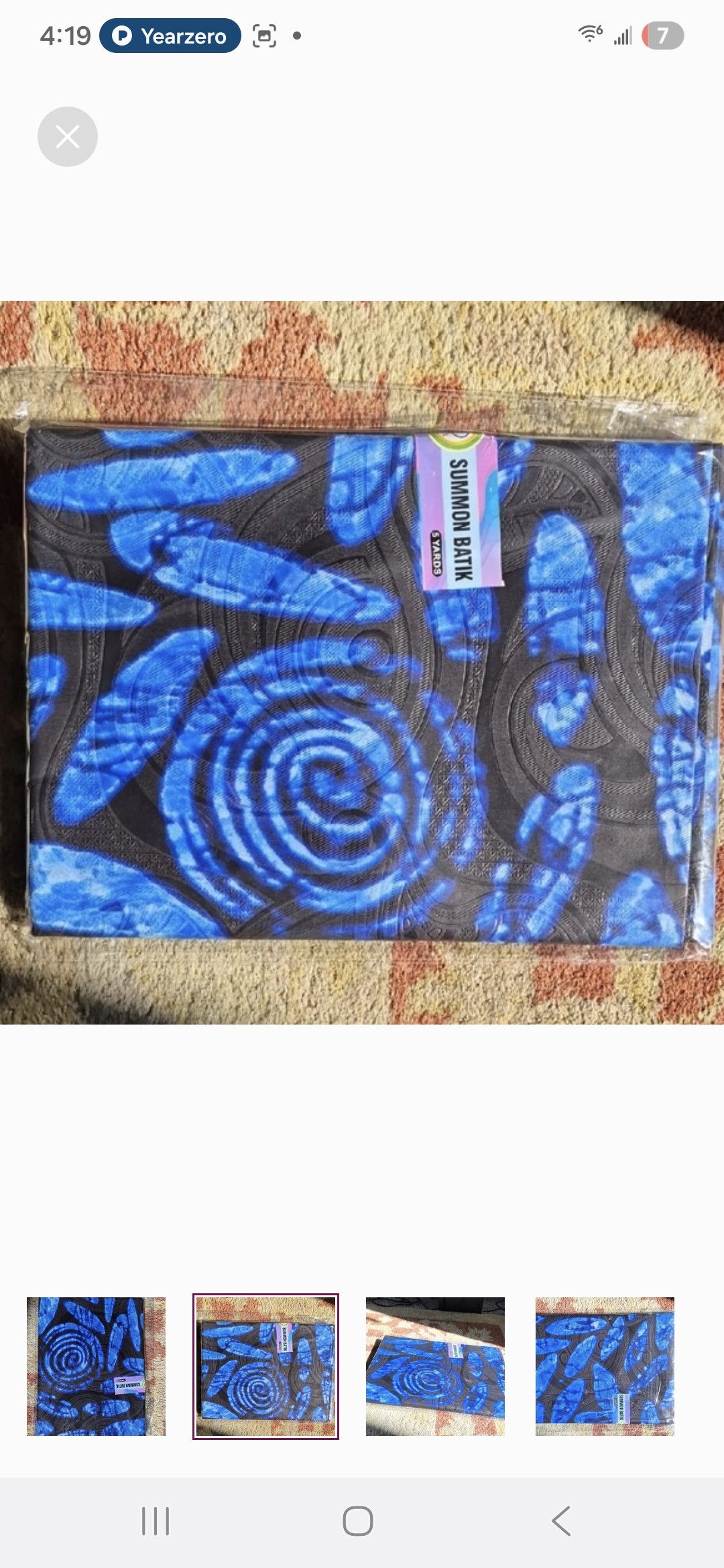 Other Summon Batik Fabric Size ONE SIZE - 2 Thumbnail