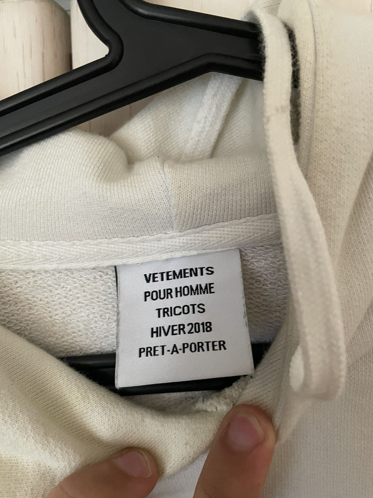 Vetements Vetements 100% hoodie Size US S / EU 44-46 / 1 - 14 Thumbnail