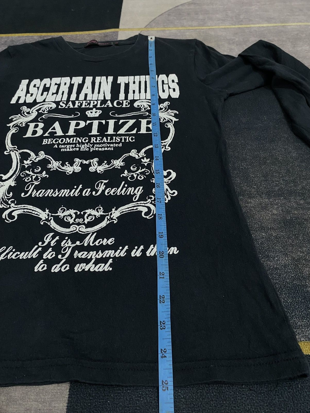 20471120 Y2K THRUXTON IFSIXWASNINE PUNKS STYLE LONG SLEEVE Size US M / EU 48-50 / 2 - 7 Thumbnail