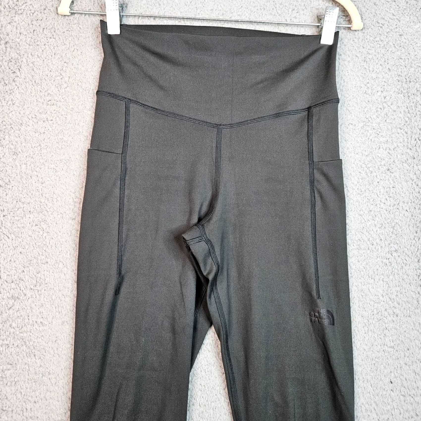 The North Face The North Face Women’s Cropped Leggings Side Pockets Green-gray Size M Size 32" / US 10 / IT 46 - 6 Thumbnail