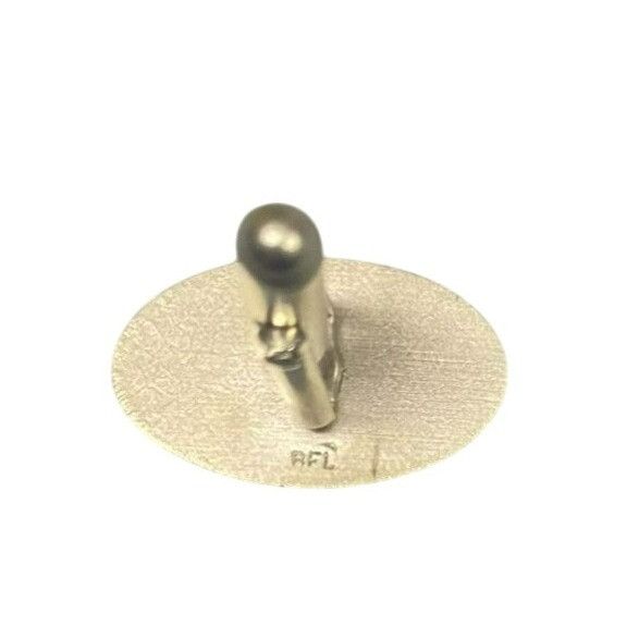 Other Vintage signed RFL Oval Silver Tone Cufflink (1) With Emboss Size ONE SIZE - 3 Thumbnail