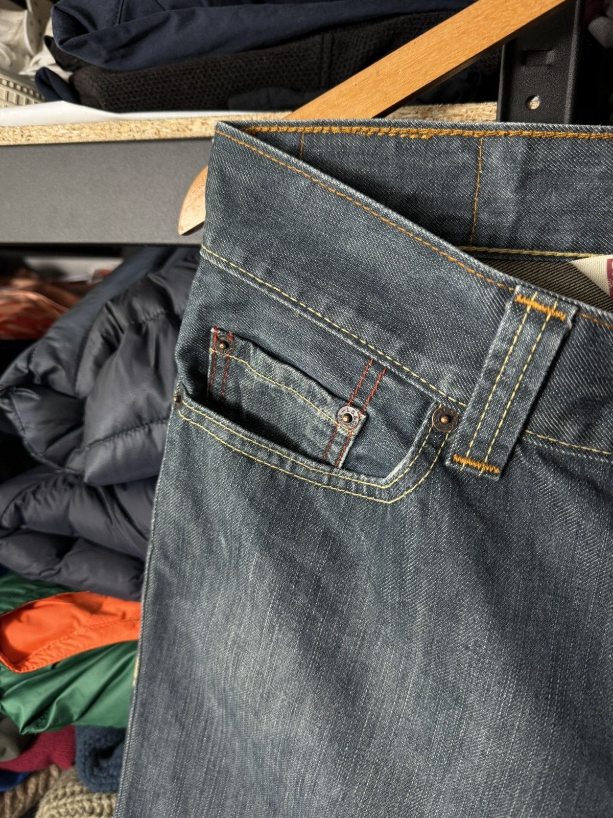 Levi's Vintage Clothing Levi’s 525 Bootcut Jeans Women W32 Vintage Y2K Blue Denim Size 32" / US 10 / IT 46 - 7 Thumbnail