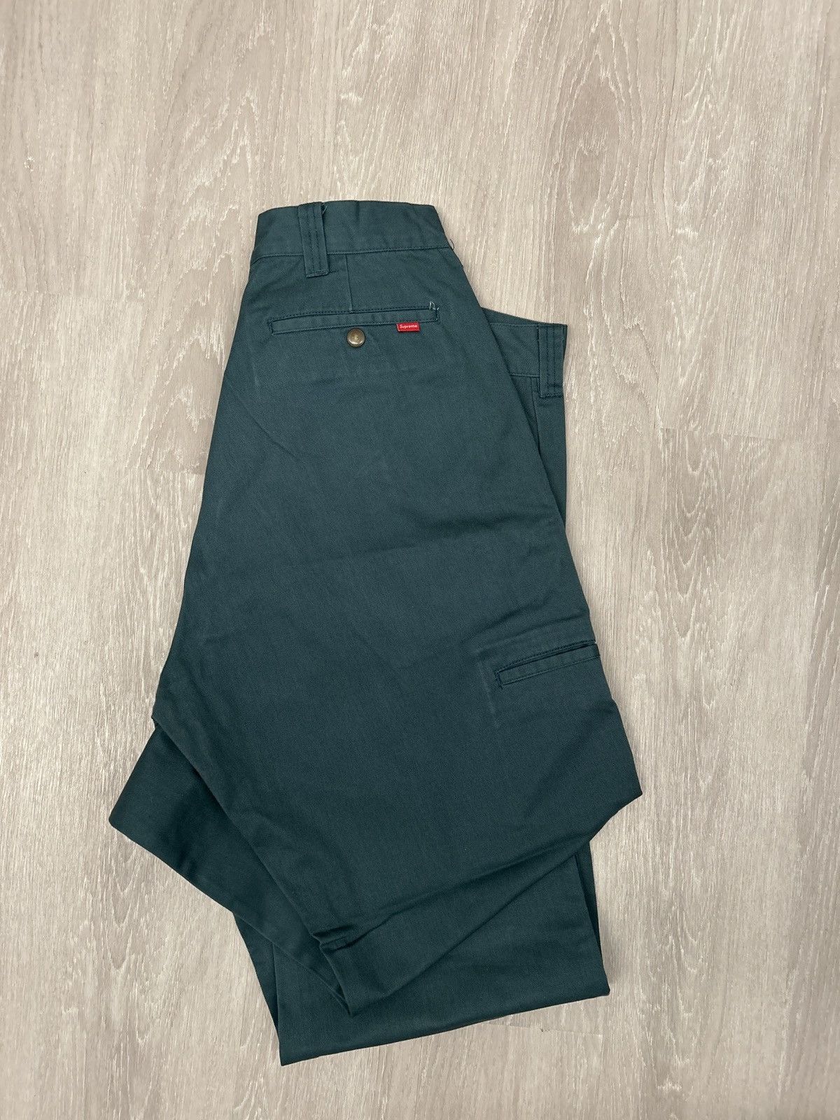 Supreme Supreme Work Pant (SS22) Work Green Size US 36 / EU 52 - 2 Thumbnail
