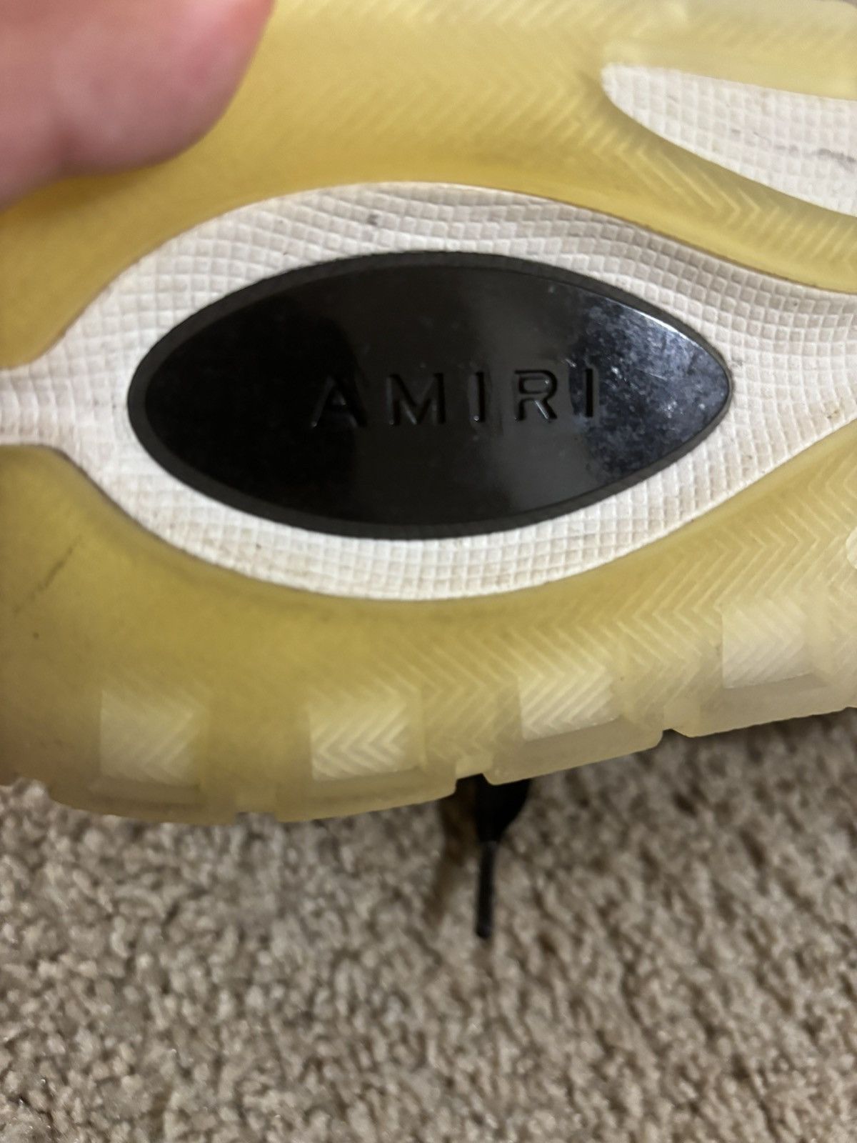 Amiri amiri ma-1 black white Size US 12 / EU 45 - 7 Thumbnail