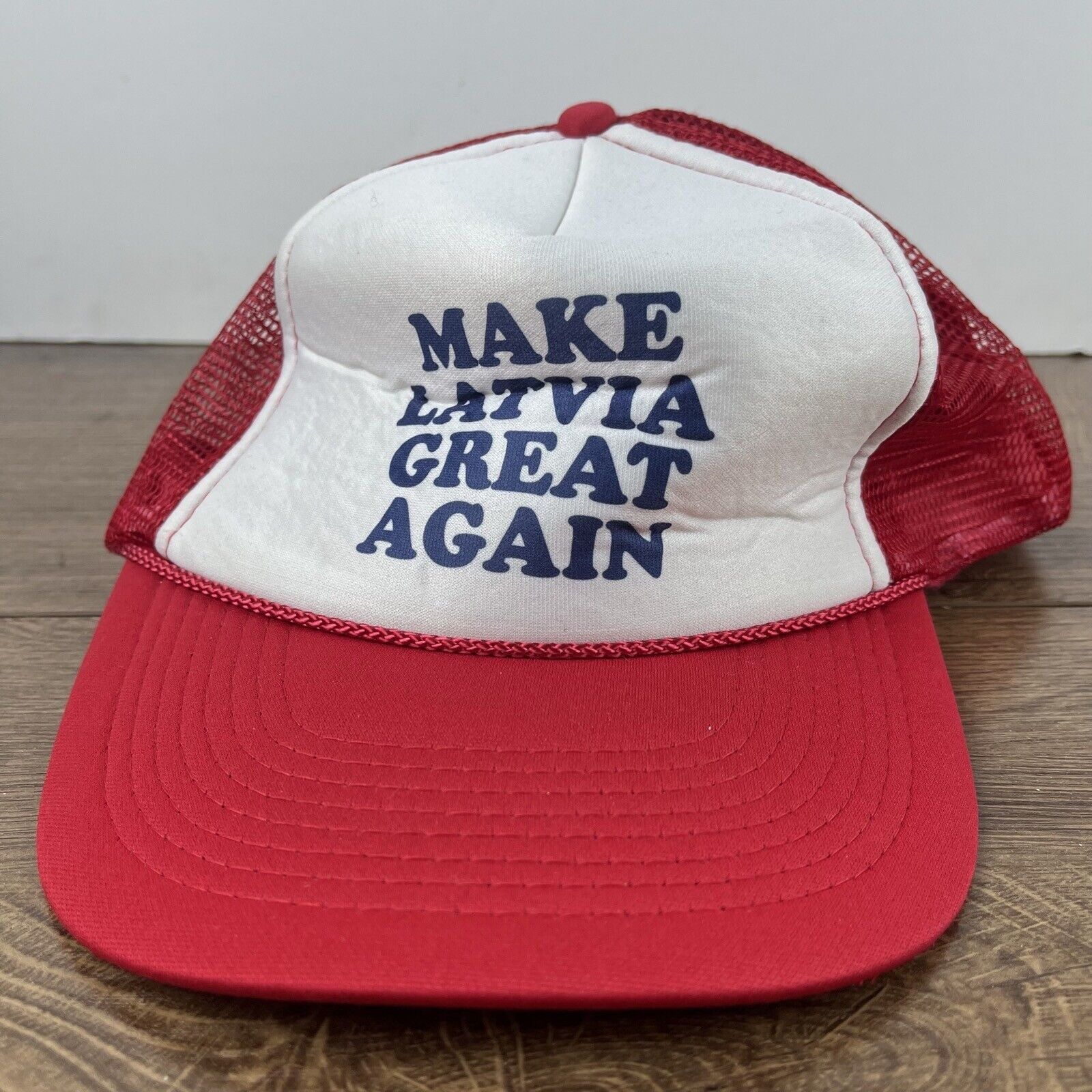Other Latvia Hat Make Latvia Great Again Hat Adjustable Hat Red Ha Size ONE SIZE - 3 Thumbnail