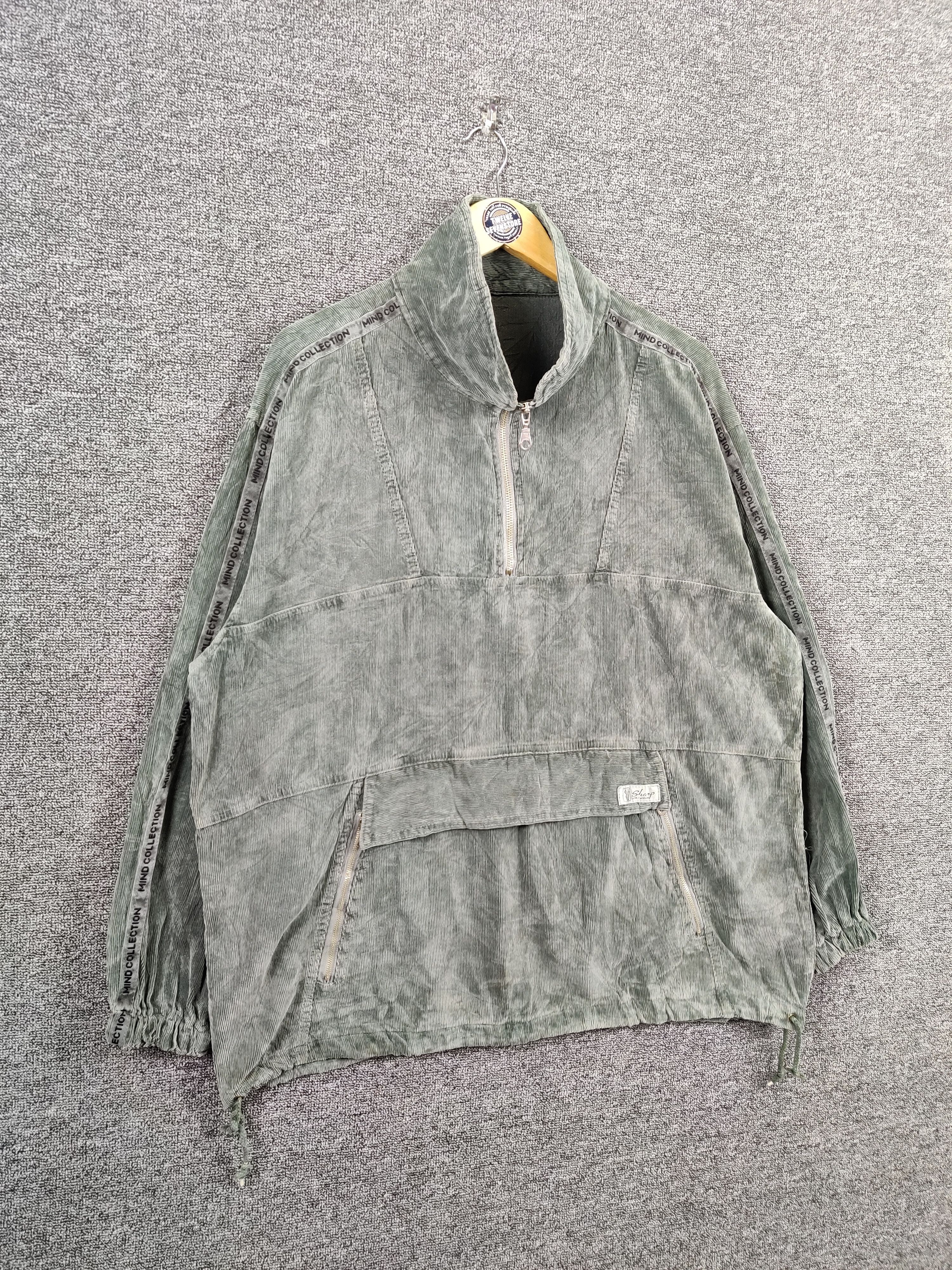 Vintage Mind Collection Corduroy Anorak Jacket