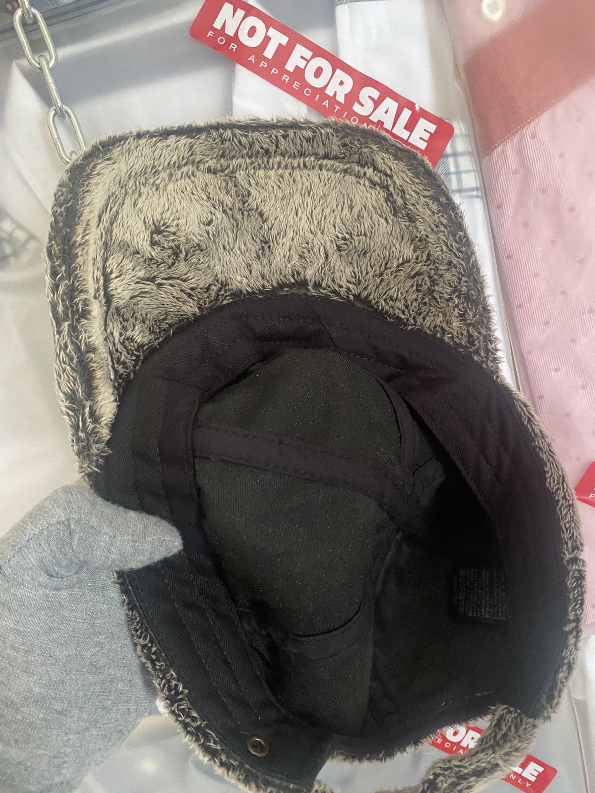 Japanese Brand Vintage Fur liked cap Size ONE SIZE - 4 Thumbnail