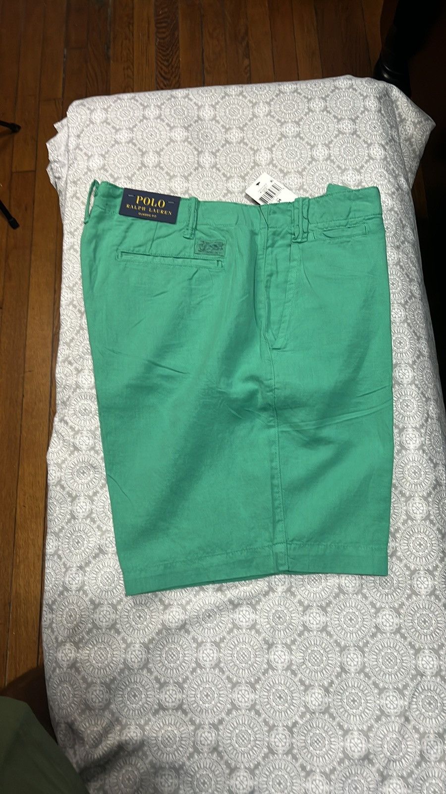 Polo Ralph Lauren Flat Front Ralph Linen Lauren Shorts Size US 34 / EU 50 - 1 Thumbnail