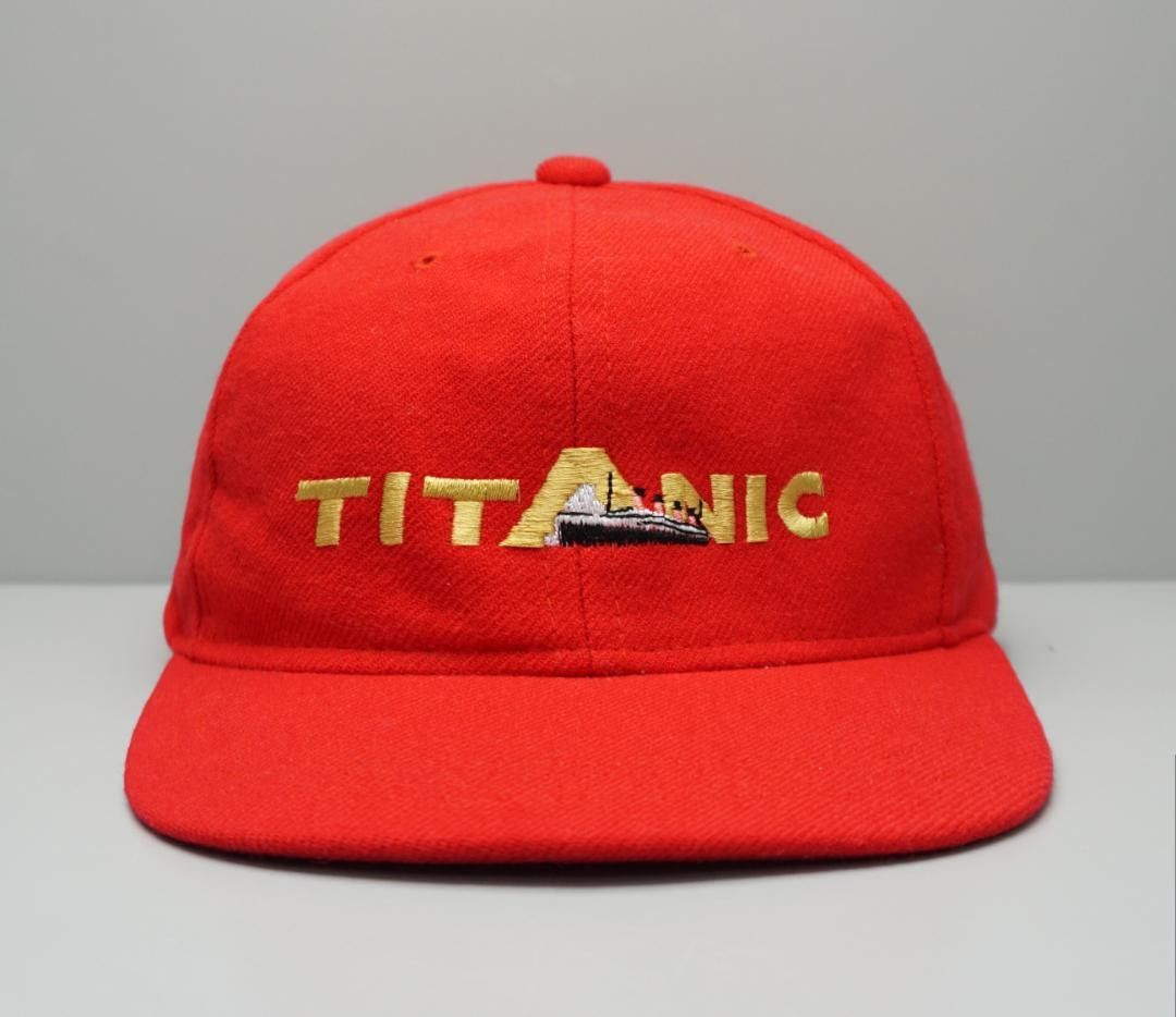 Anime 90's TITANIC キャップ ビンテージ Leo Dicaprio Size US L / EU 52-54 / 3 - 1 Thumbnail