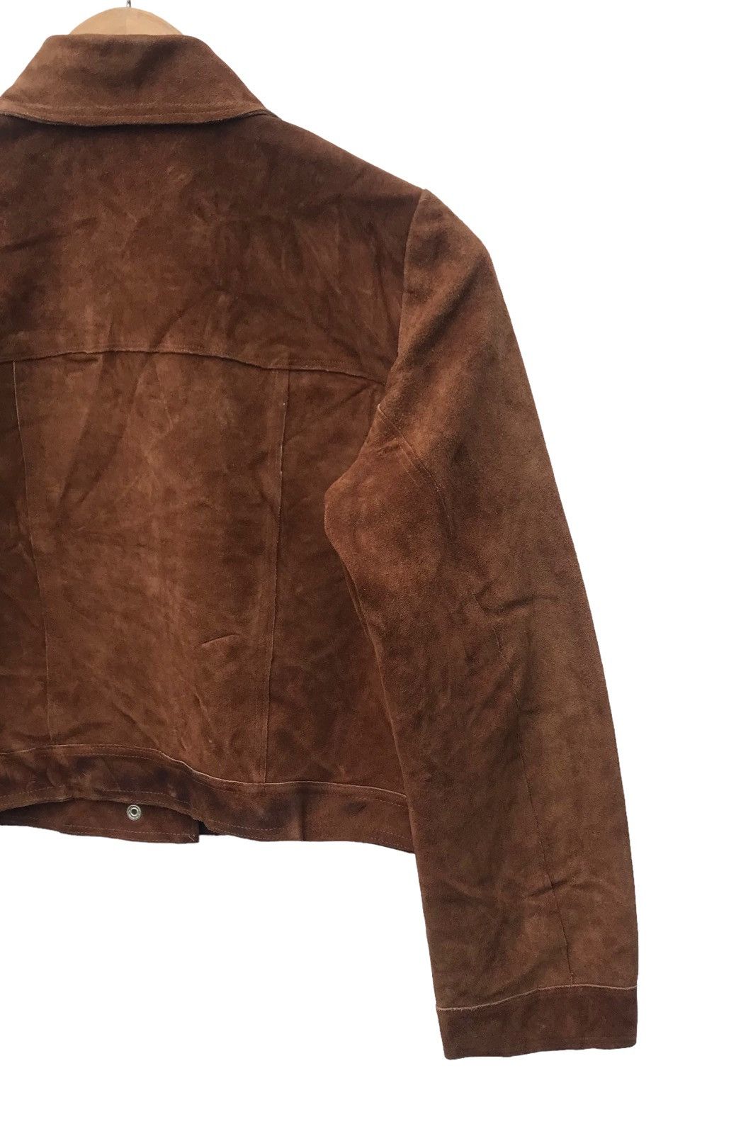 Leather Custom Made Women Suede Leather Jacket Size M / US 6-8 / IT 42-44 - 11 Thumbnail