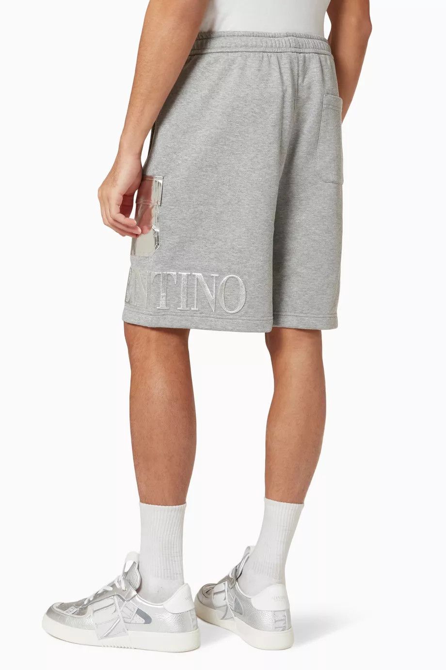 Valentino o1y0525 Logo Short in Gray Size US 36 / EU 52 - 3 Thumbnail