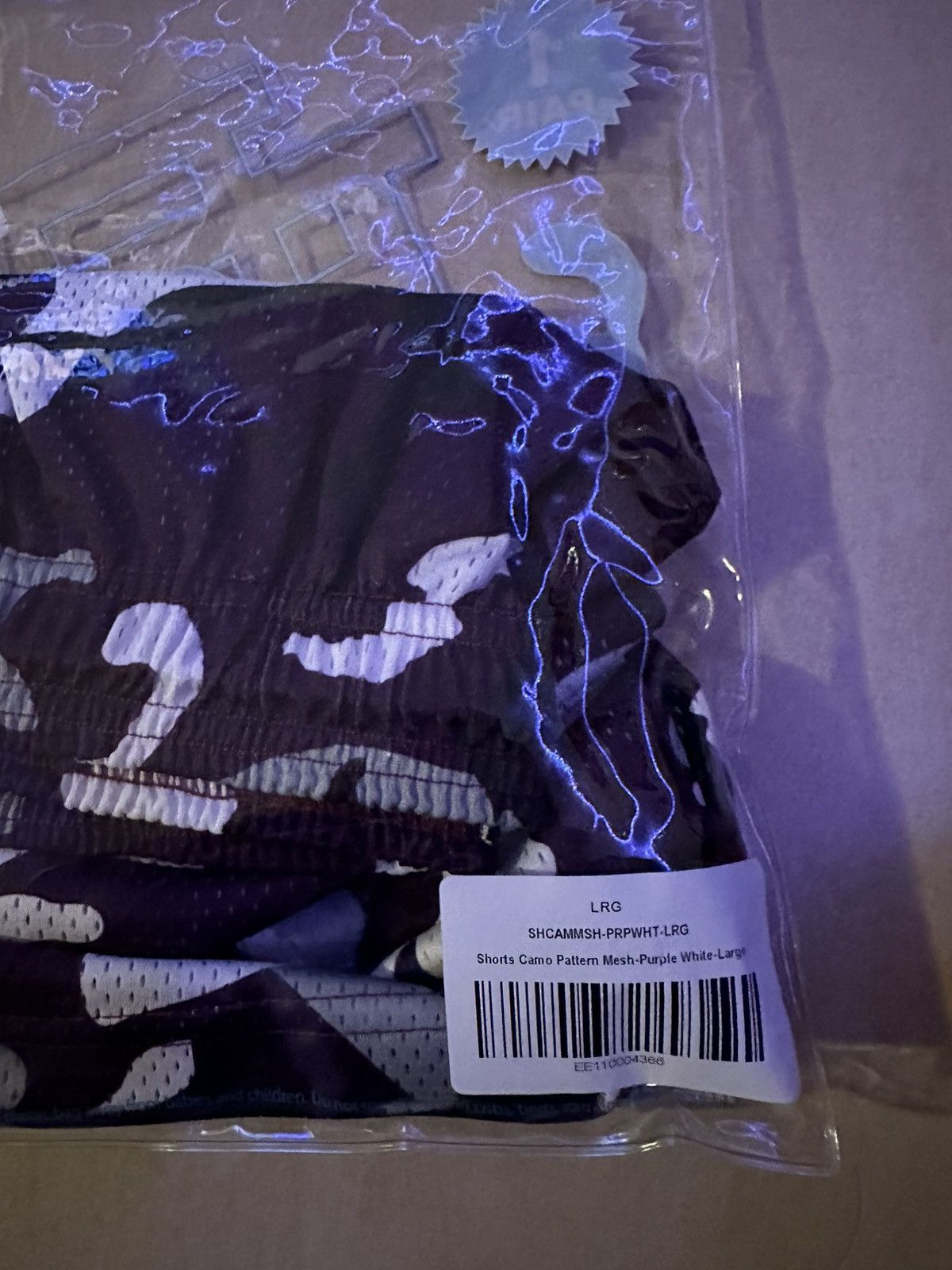 Eric Emanuel Eric Emanuel Purple Camo Shorts Size US 34 / EU 50 - 3 Thumbnail