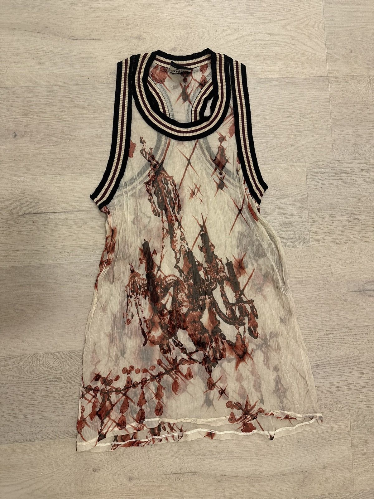 Jean Paul Gaultier Vintage mesh top Size L / US 10 / IT 46 - 1 Thumbnail