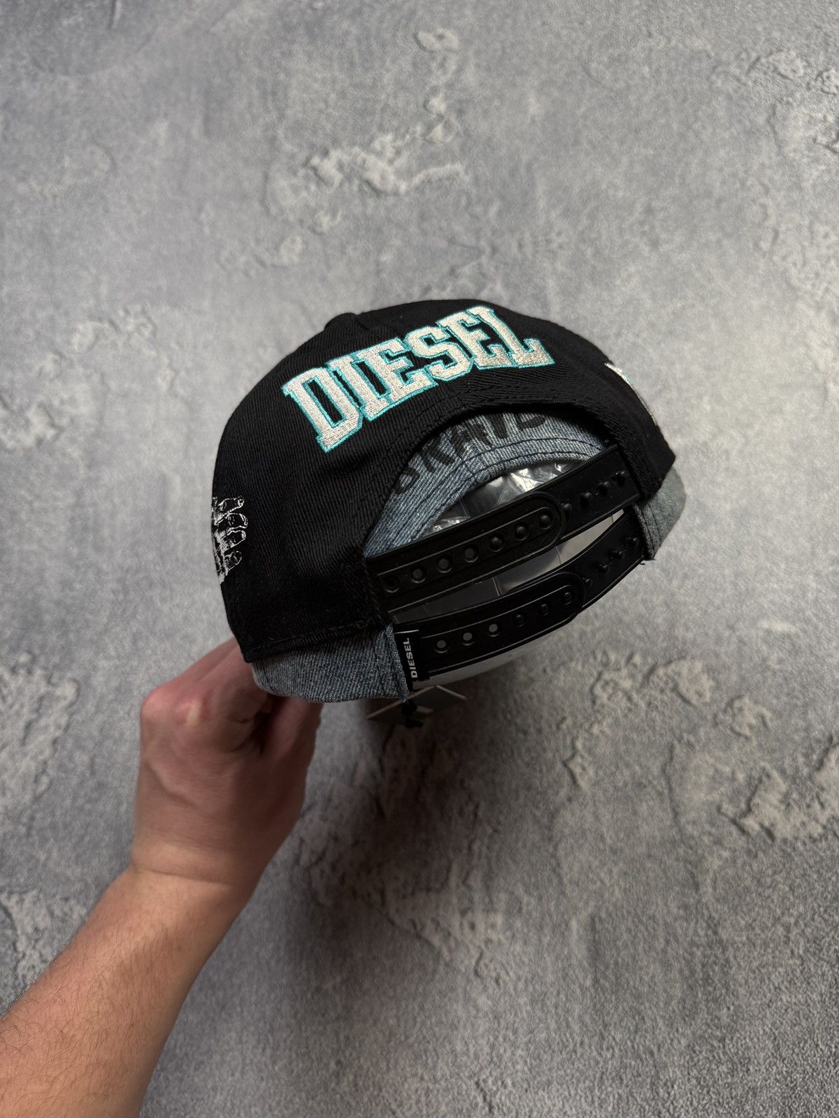 Diesel NEW!!! Diesel Double cap Crazy With Big logo Size ONE SIZE - 5 Thumbnail