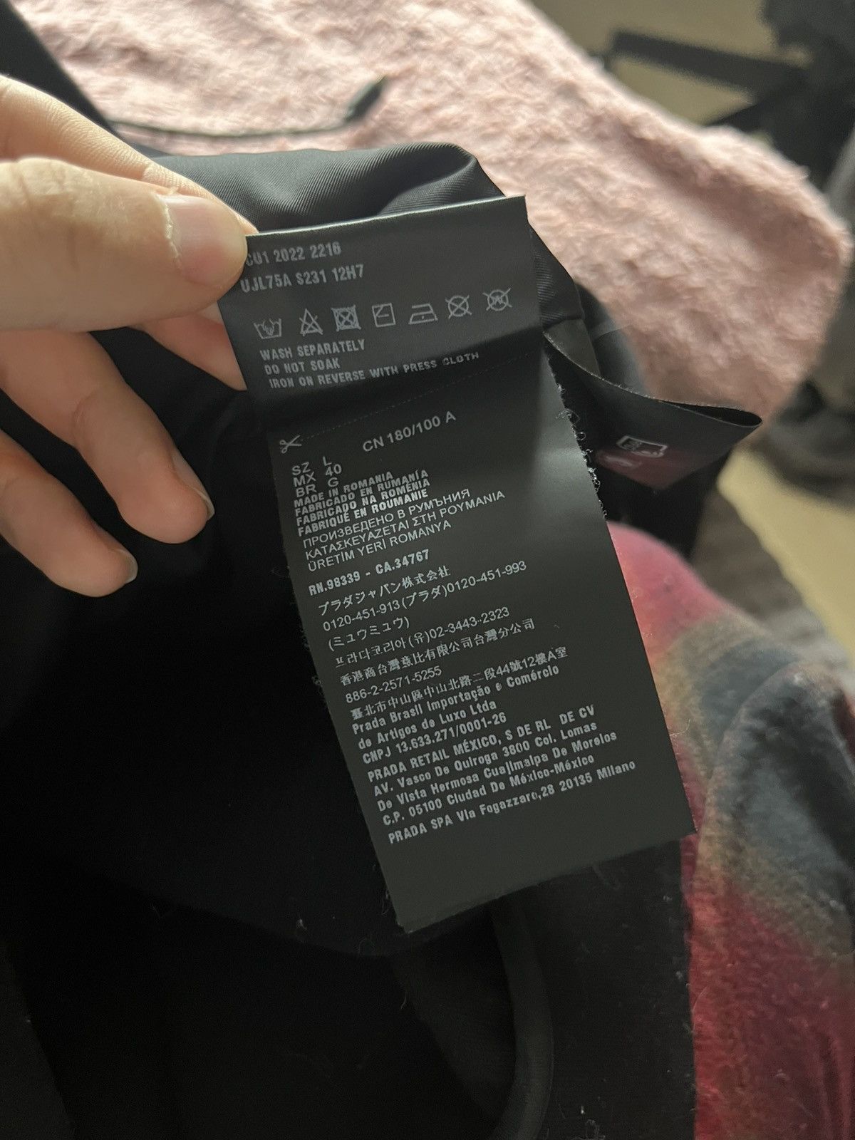 Prada Prada re-nylon zip hoodie Size US L / EU 52-54 / 3 - 6 Thumbnail