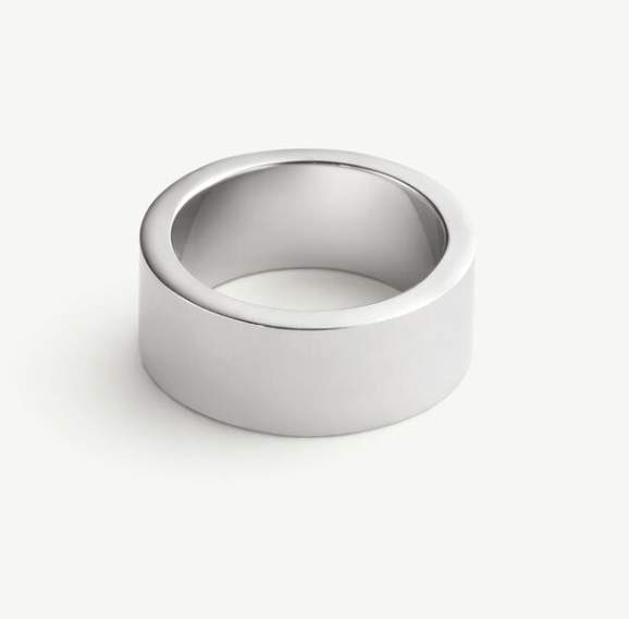 Maison Margiela Numeric Minimal Signature Ring Palladio Burattato Size ONE SIZE - 3 Thumbnail