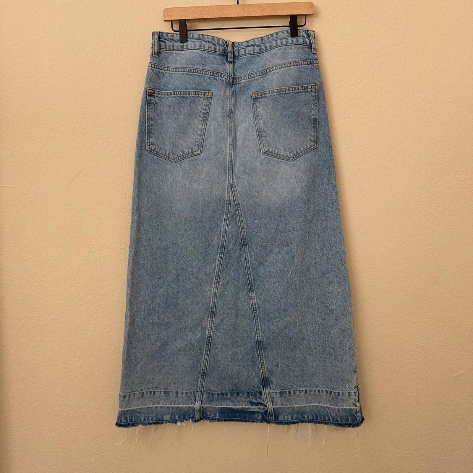 Bdg BDG Urban Outfitters Mandi Denim Maxi Skirt Women’s M Size 32" / US 10 / IT 46 - 4 Thumbnail