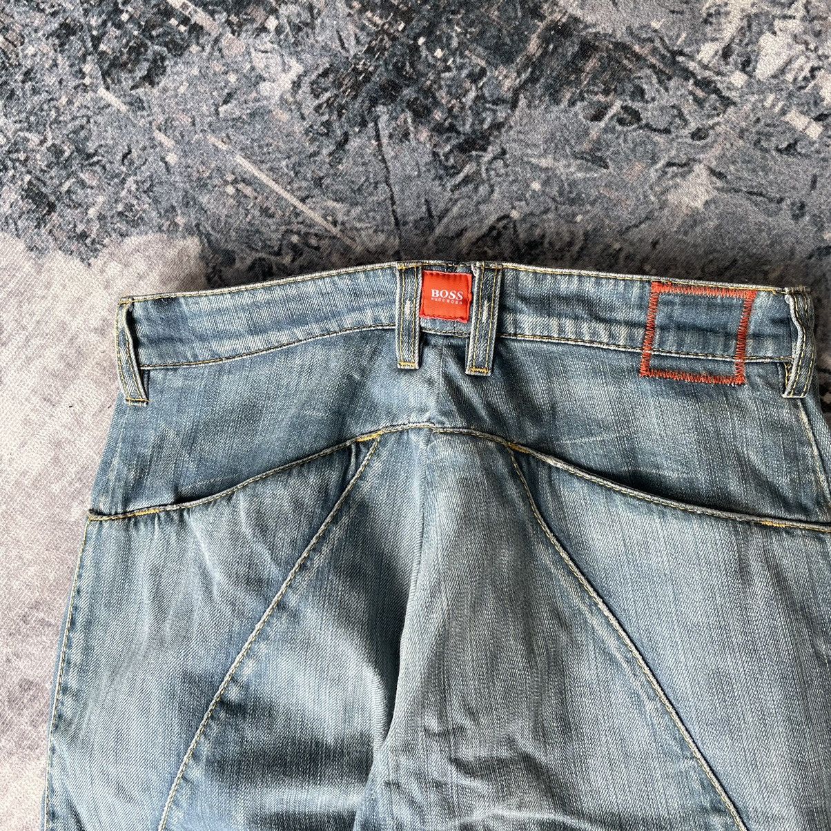 Hugo Boss Vintage Hugo Boss Flare Punk LGB Style Denim Jeans Size US 29 - 4 Thumbnail