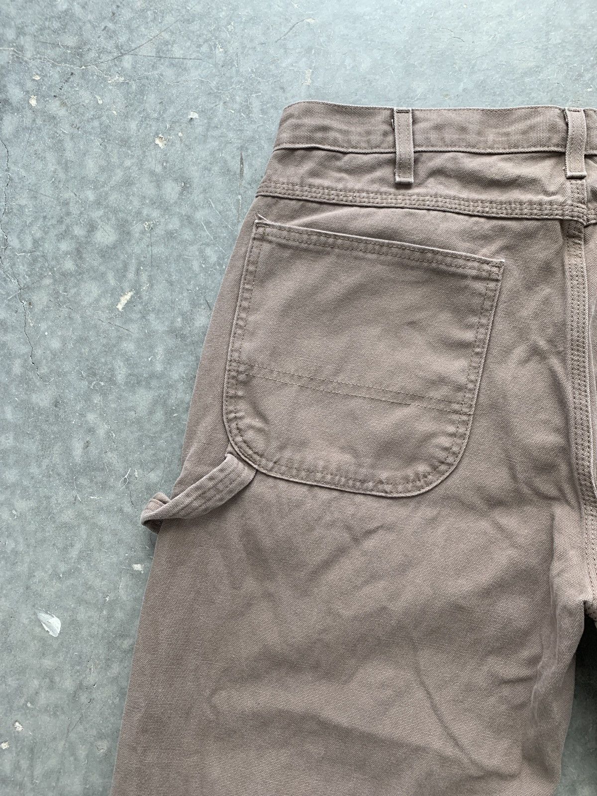 Carhartt × Dickies × Vintage Crazy Vintage Y2K Dickies Carpenter Pants Mocha Workwear Size US 35 - 3 Thumbnail