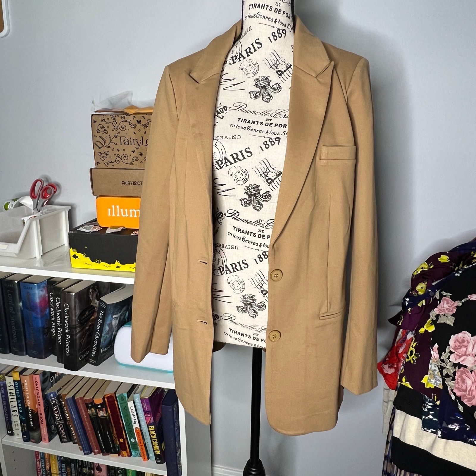 Other Alexis Oversized Button Cuff 2 Pocket Long Sleeve Blazer Size M / US 6-8 / IT 42-44 - 22 Thumbnail