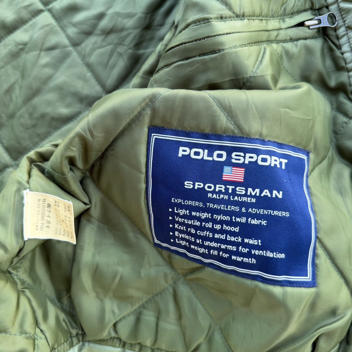 Polo Ralph Lauren 00’s Polo Sportsman Ralph Lauren Military Bomber Jacket Size US L / EU 52-54 / 3 - 10 Thumbnail