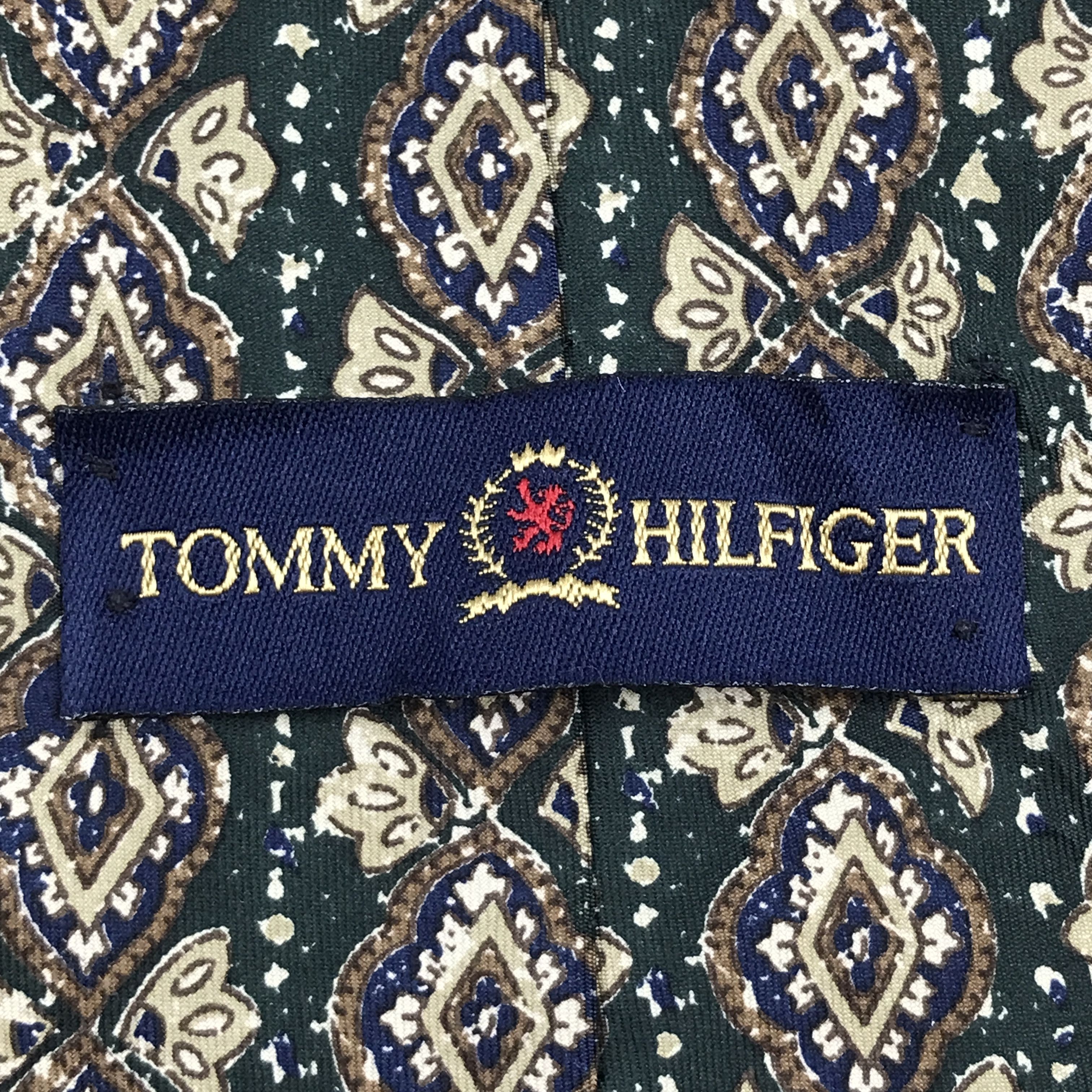 Issey Miyake × Tommy Hilfiger × Vintage Vintage Tommy Hilfiger Silk Necktie Size ONE SIZE - 6 Thumbnail