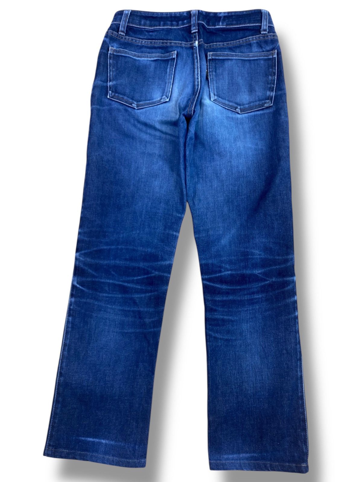 Japanese Brand Japanese Brand Dark Blue Wash Style Straight Cut Jeans Size US 26 / EU 42 - 3 Thumbnail