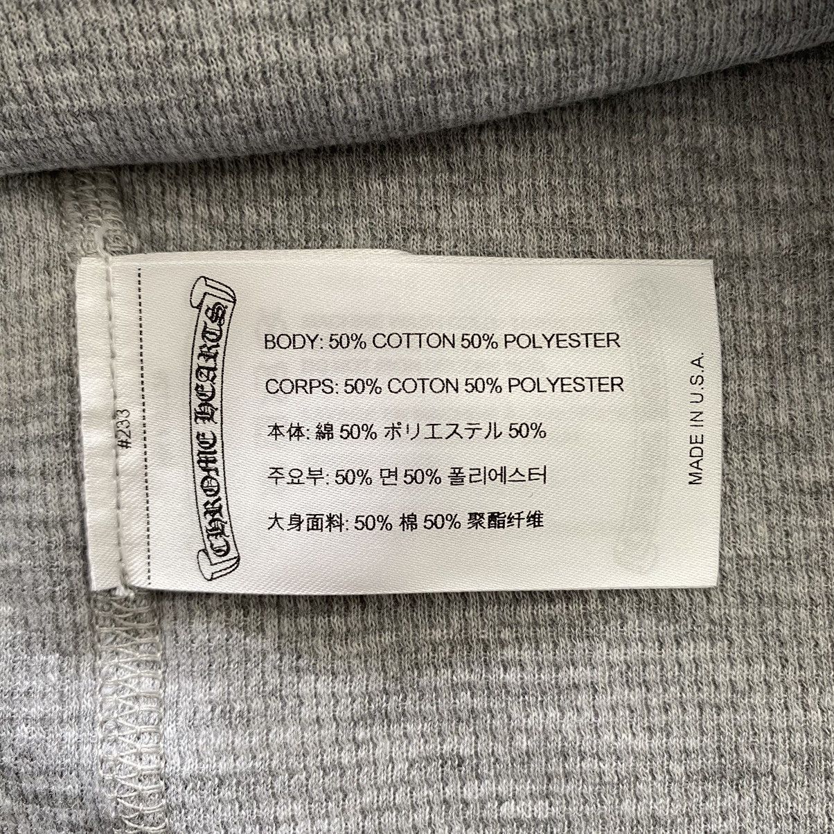 Chrome Hearts Chrome Hearts Dagger Thermal long t-shirt Gray Size M / US 6-8 / IT 42-44 - 8 Thumbnail