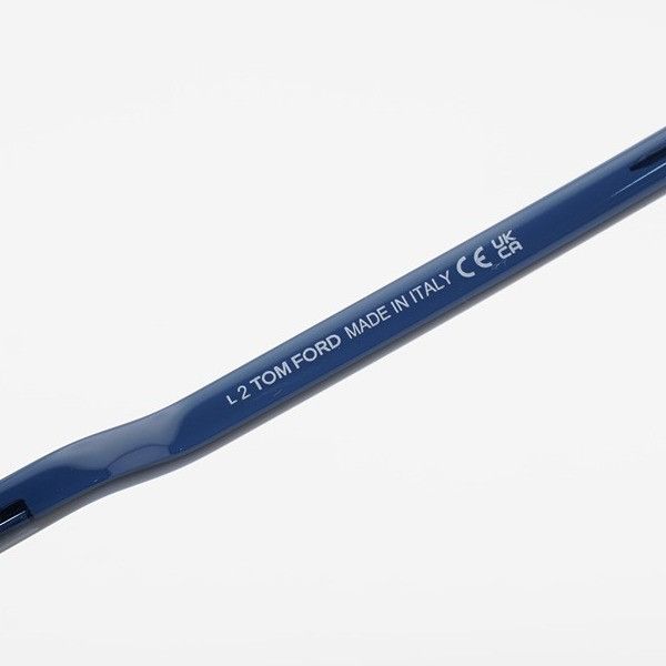 Tom Ford Tom Ford FT1119-D 90A Sunglasses Blue Browline Frame Size ONE SIZE - 4 Thumbnail