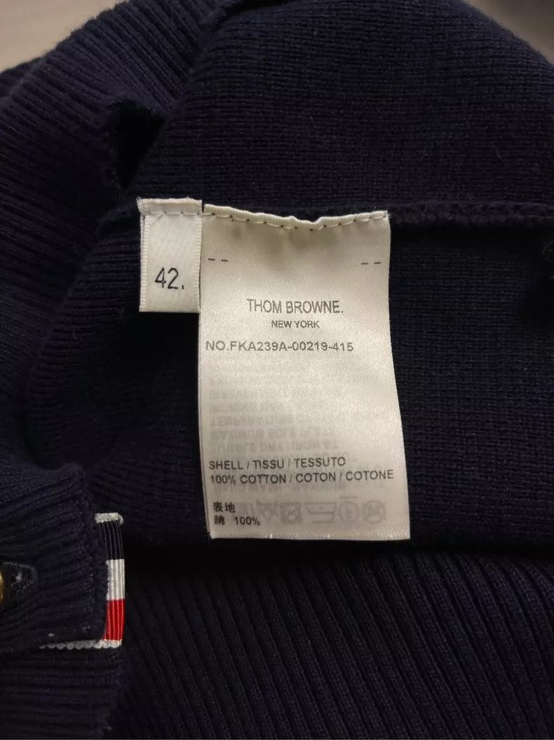 Thom Browne Thom Browne size2 Blue and green gold button round collar s Size US M / EU 48-50 / 2 - 6 Thumbnail