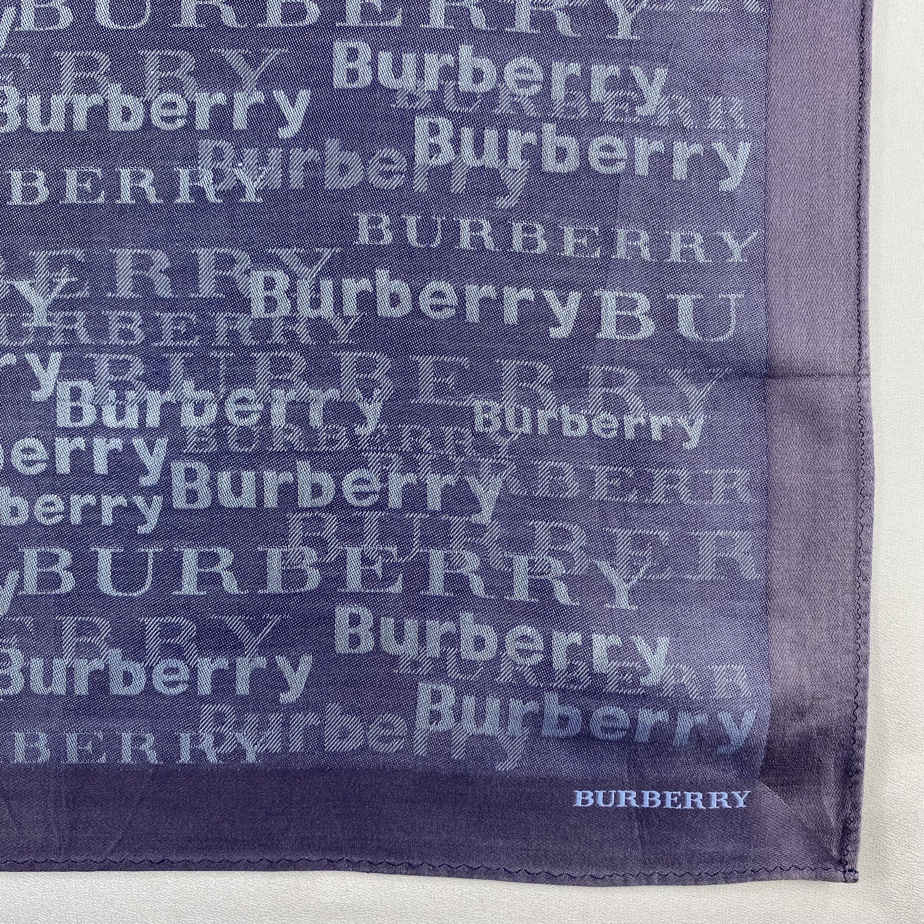 Burberry × Vintage Burberry Handkerchief / Neckerchief / Bandana-P1205 Size ONE SIZE - 3 Thumbnail