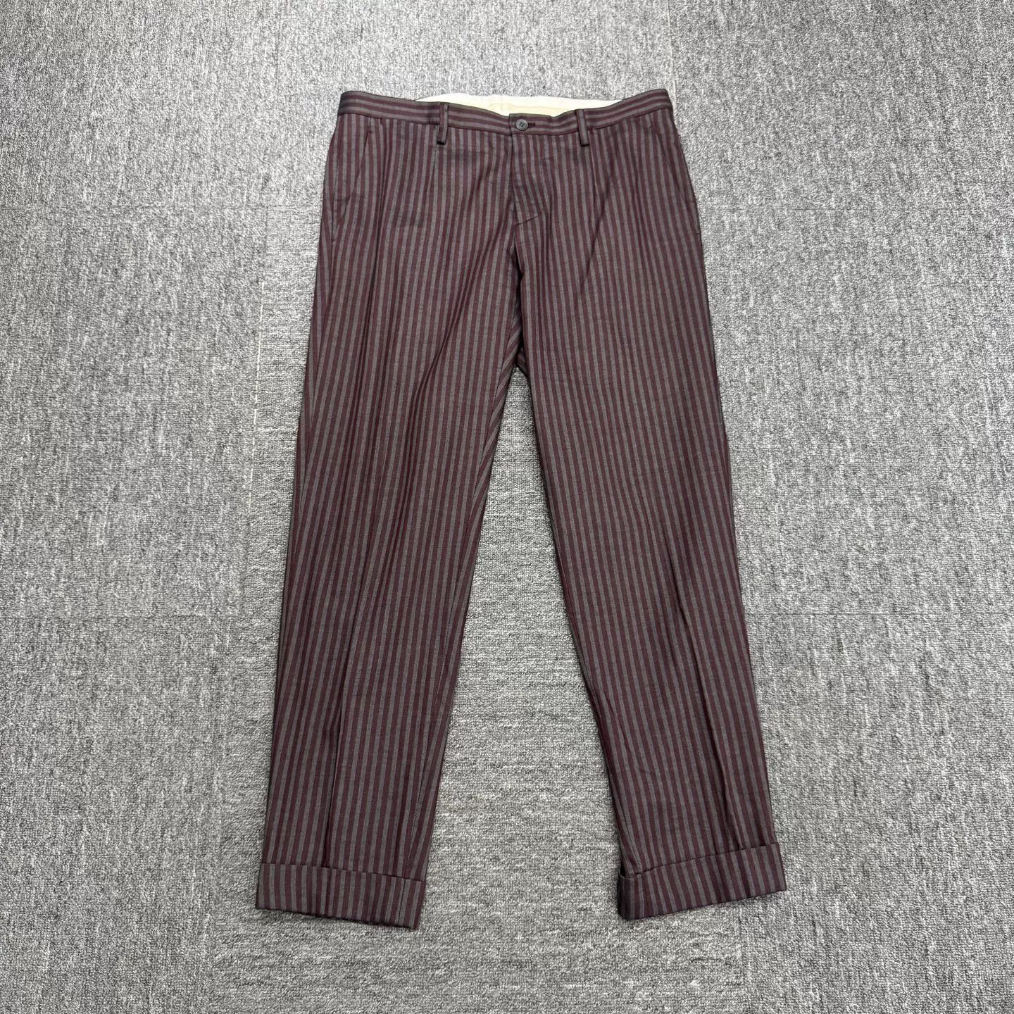 Dolce & Gabbana DG Striped Casual Pants Size US 30 / EU 46 - 1 Thumbnail