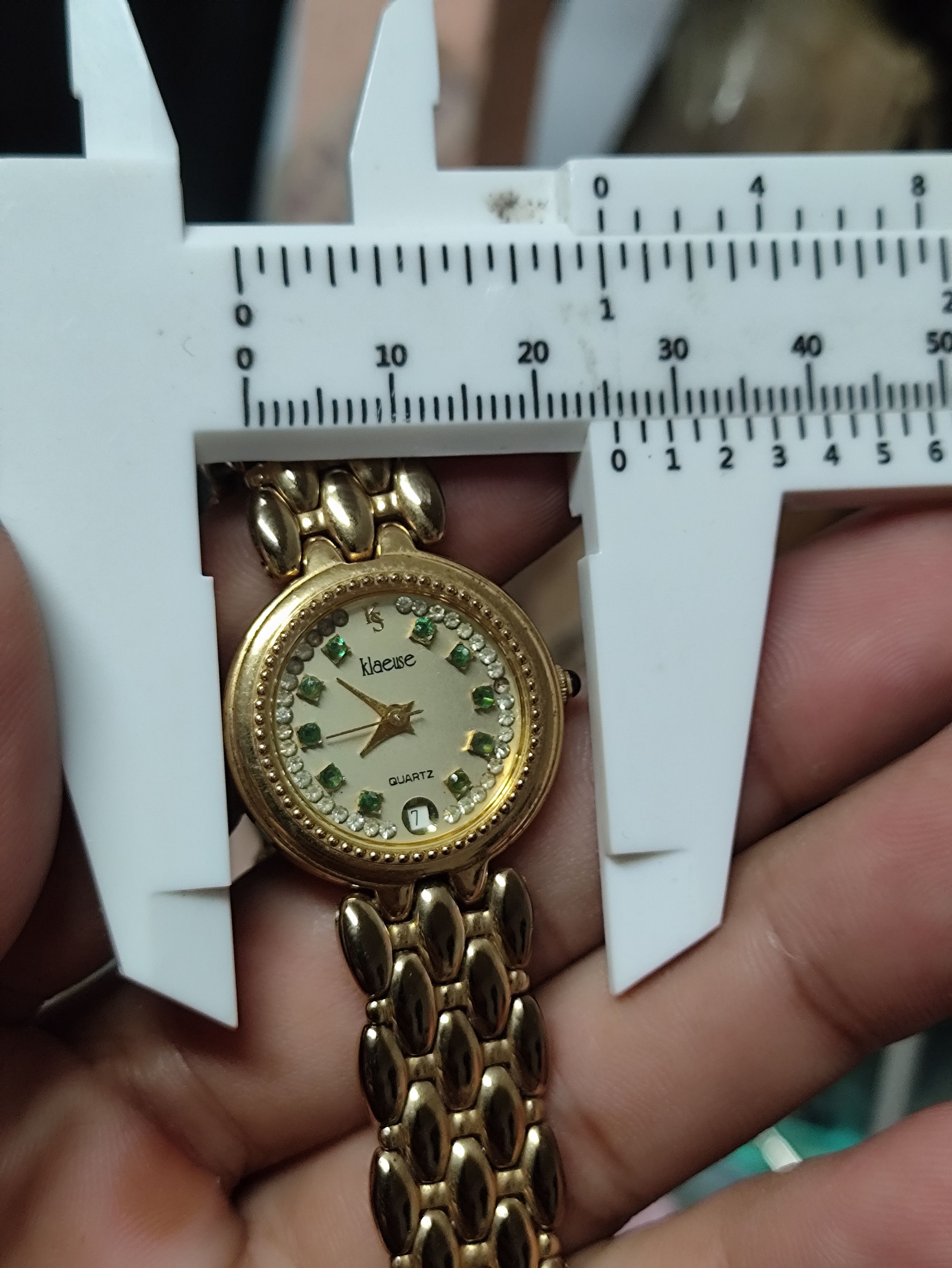 Designer KLAEUSE SWISS (KS)(9205) Vintage Ladies Luxury Design Watch Size ONE SIZE - 6 Thumbnail