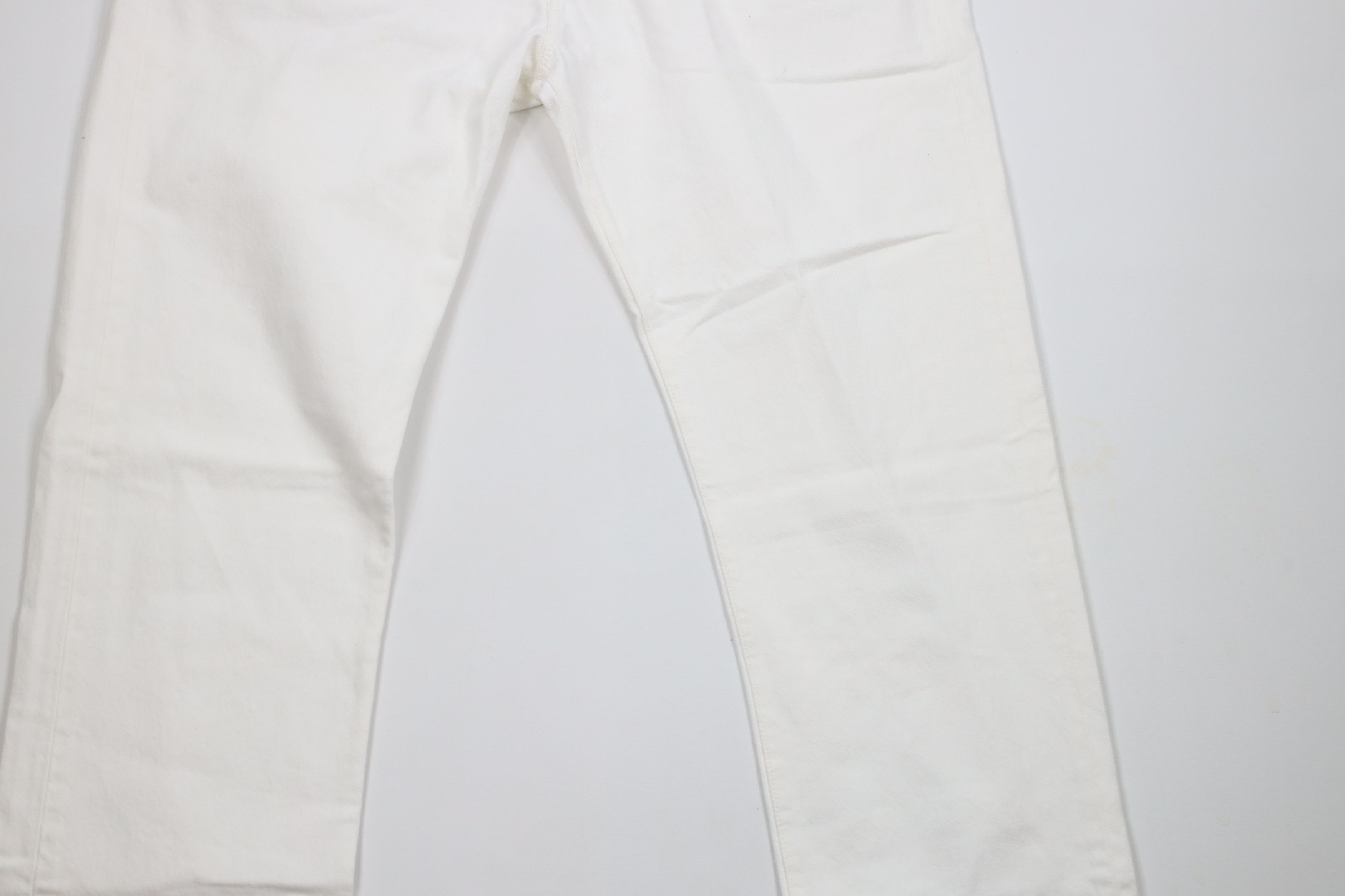 Levi's × Vintage Y2K Levis 501xx Fit Button Fly Denim Jeans White Cotton Size US 40 / EU 56 - 3 Thumbnail