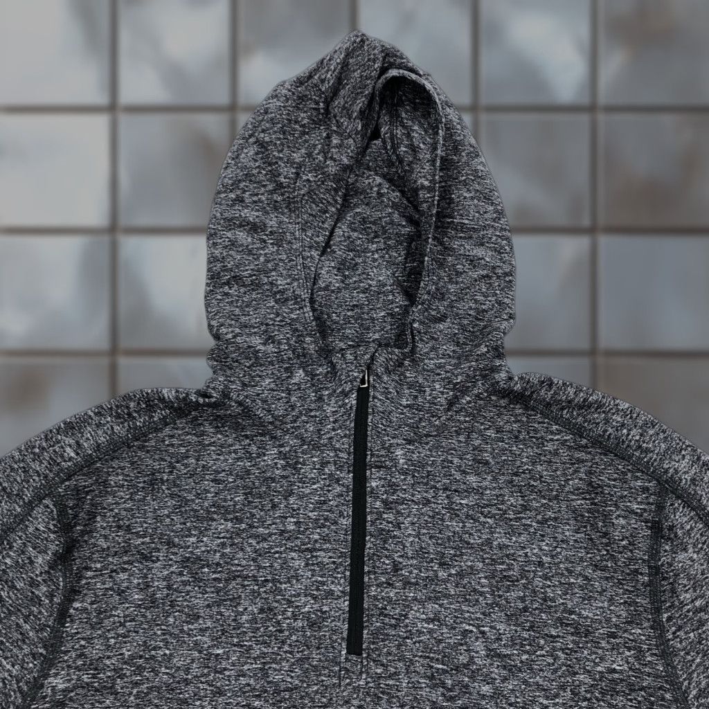 Lululemon Lululemon Men's L Hooded Quarter Zip Pullover Heather Gray Surge Sweat Session Hoodie Shirt Size US L / EU 52-54 / 3 - 1 Thumbnail