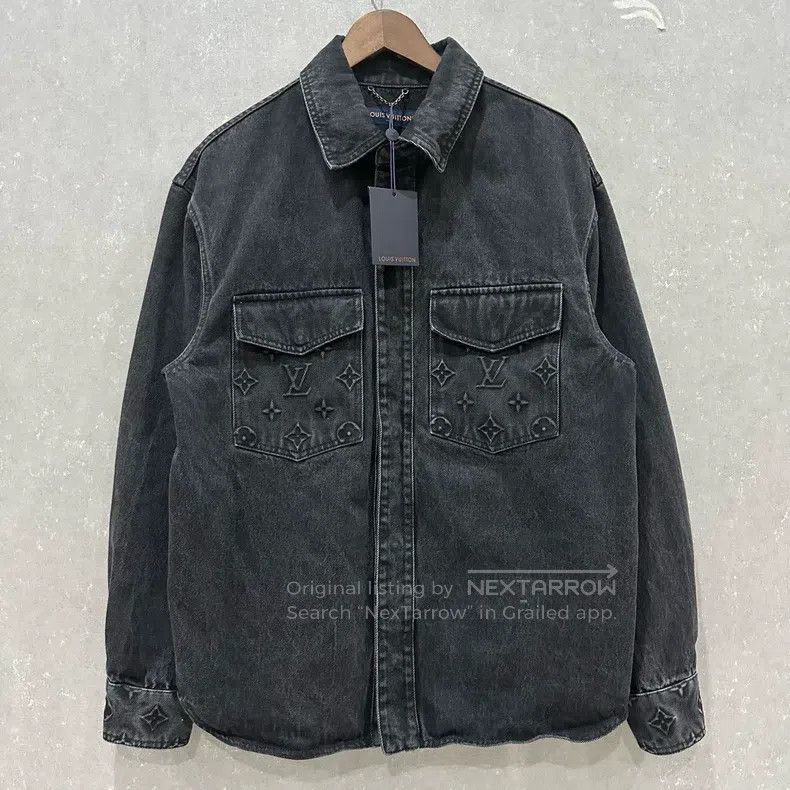 Louis Vuitton Black denim jacket
