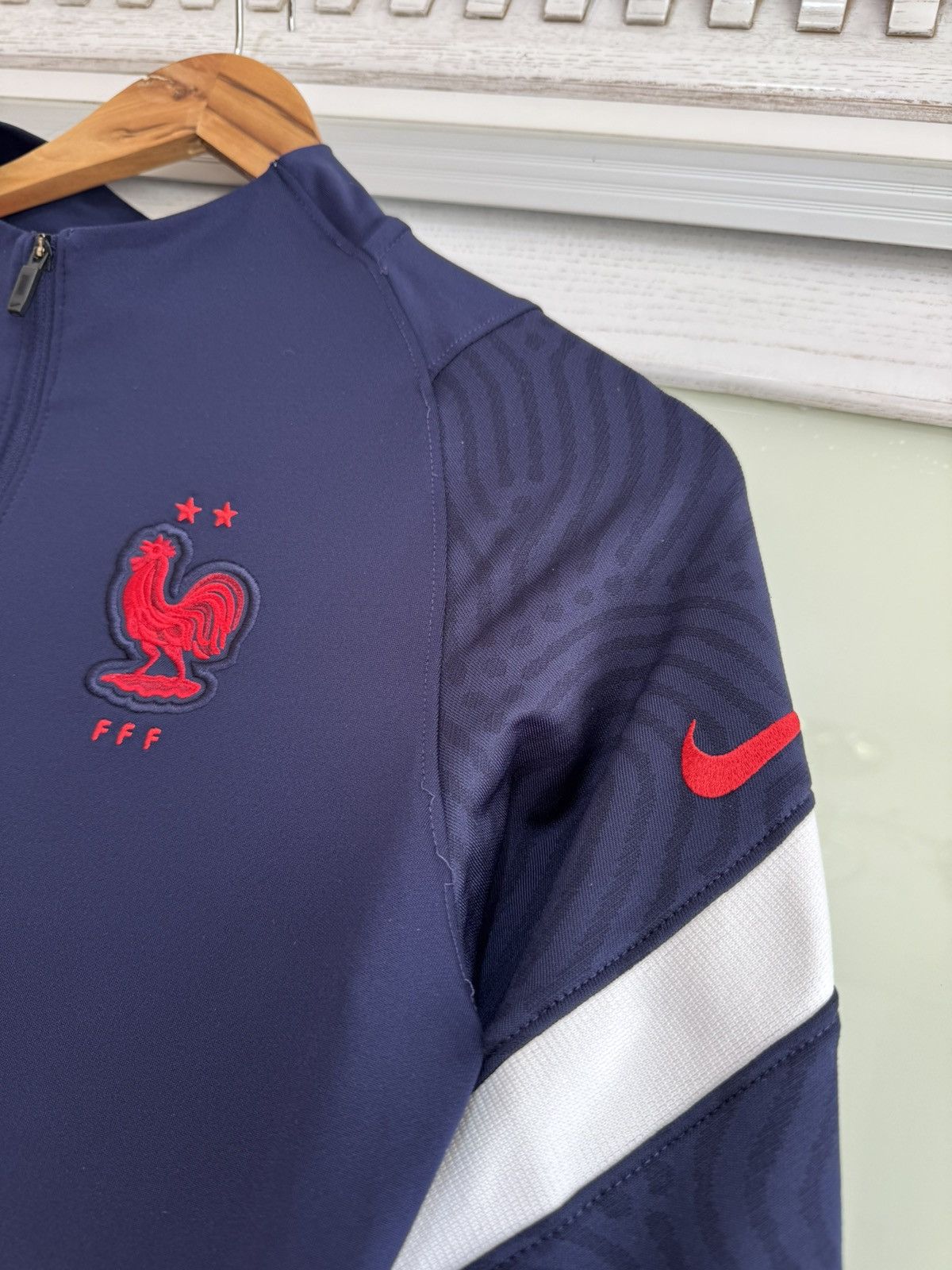 Nike France 2020-2021 Soccer Training Drill Top Football Jersey Size US S / EU 44-46 / 1 - 6 Thumbnail