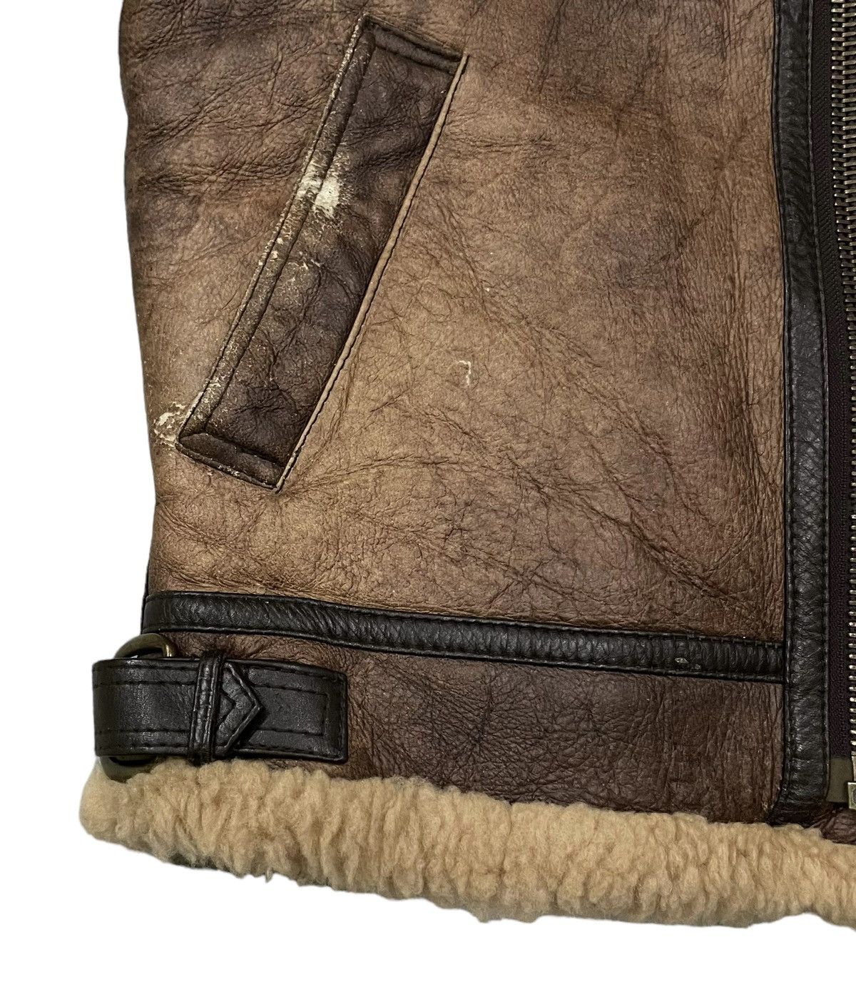Harley Davidson Vintage Harley Davidson Sheepskin B3 Leather Jacket Size US M / EU 48-50 / 2 - 4 Thumbnail