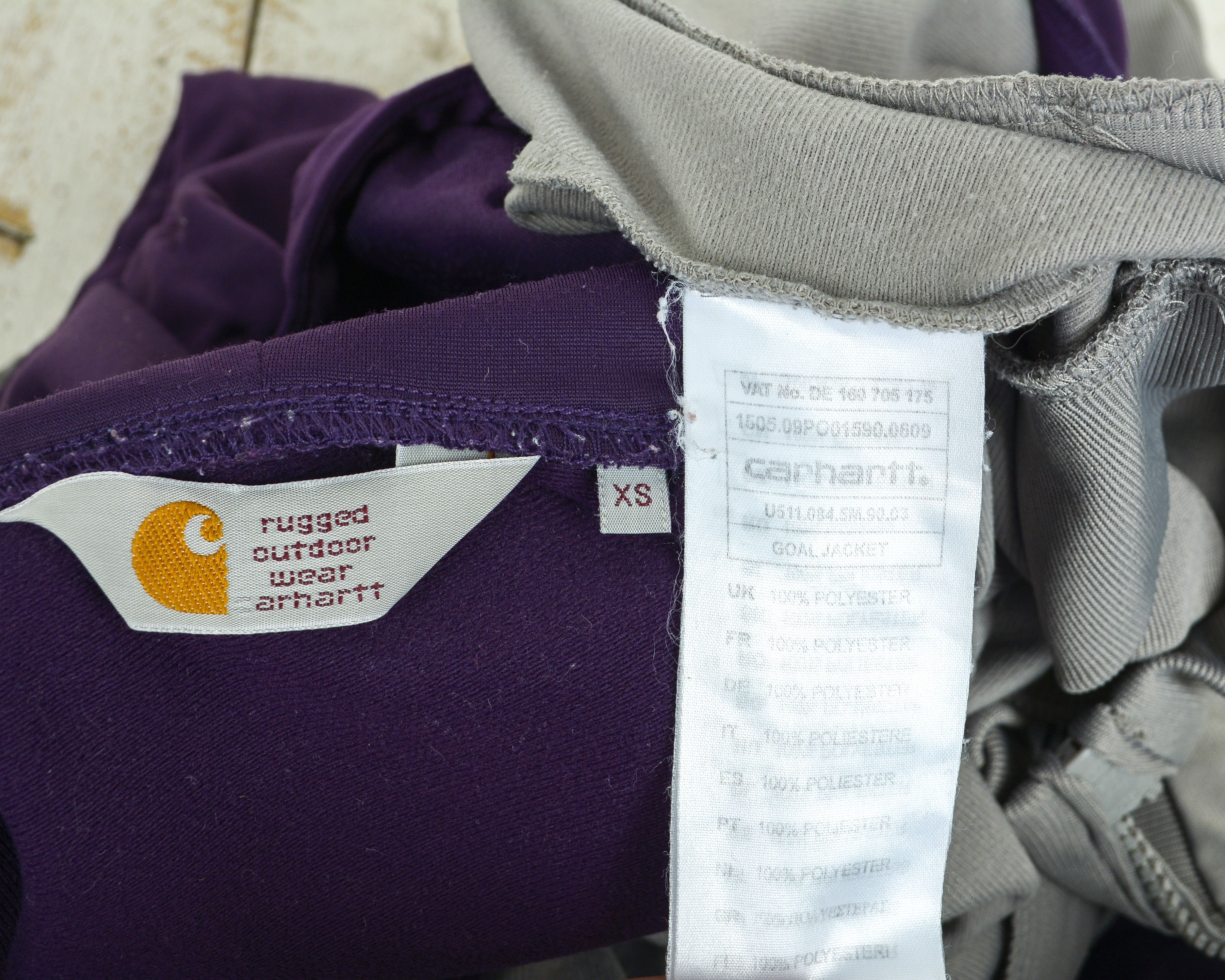 Carhartt Goal Jacket XS Jumper Sweatshirt Hooded Zip Casual Tracksuit Size US XS / EU 42 / 0 - 5 Thumbnail